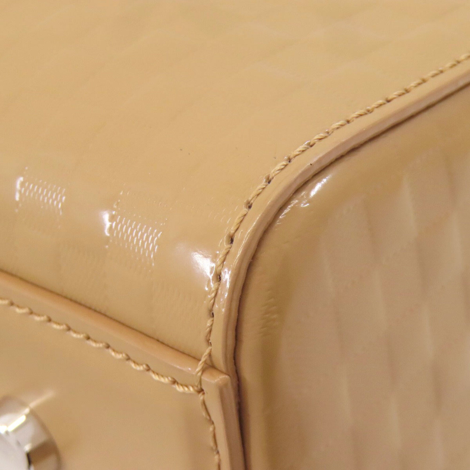 Louis Vuitton Damier Beige Leather Handbag (Pre-Owned)