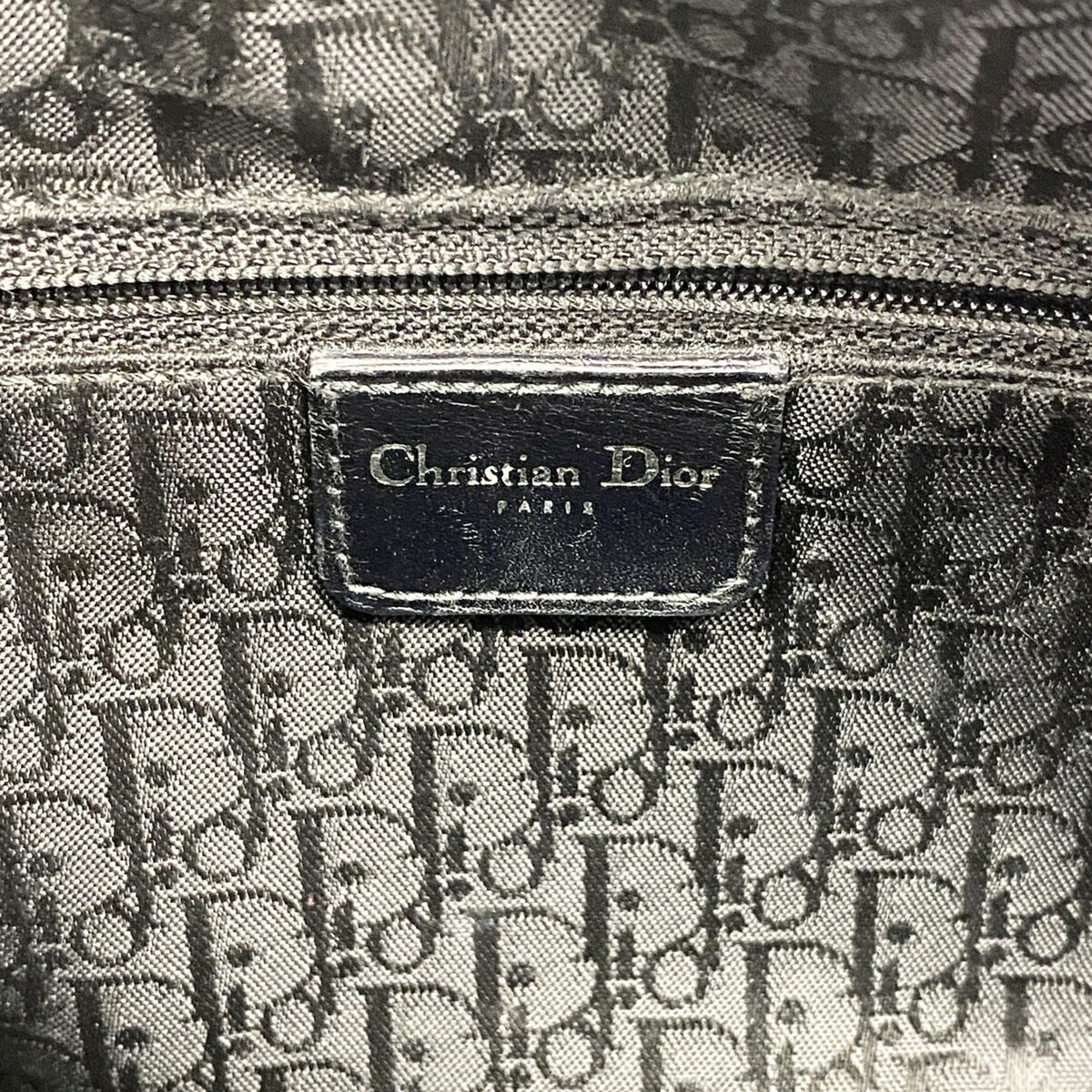 Christian Dior Black Leather Handbag (Pre-Owned)