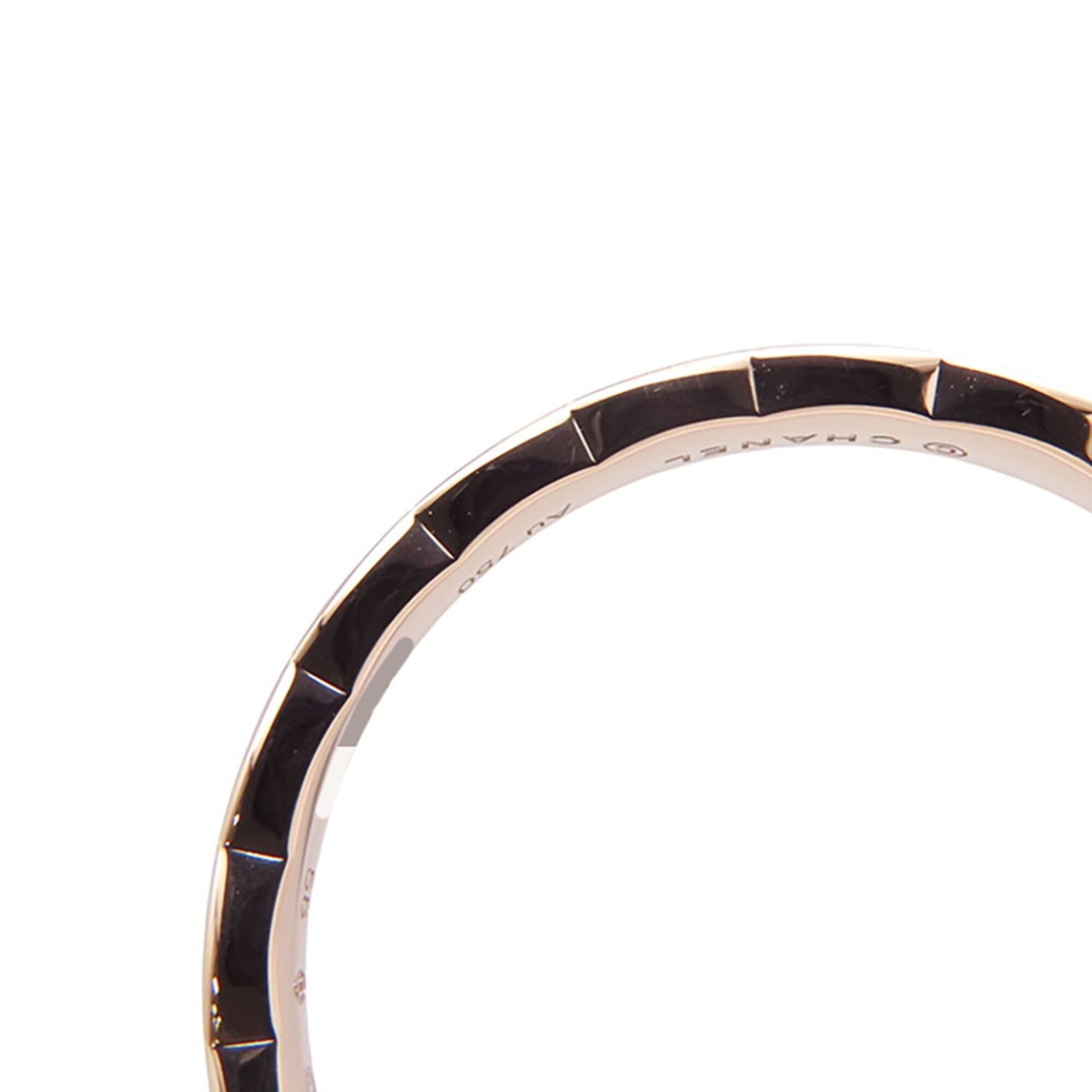Chanel Pink Gold (18K) Band Ring (Pre-Owned)