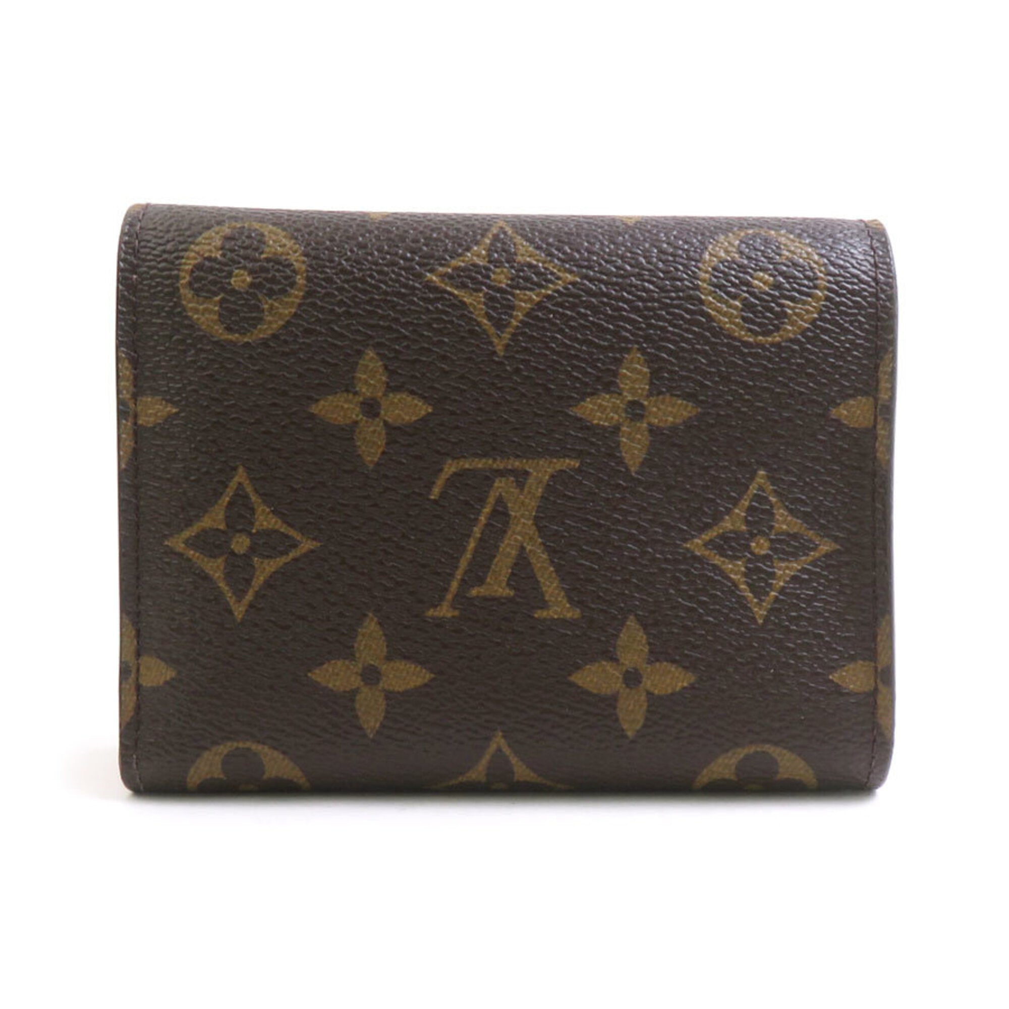 Louis Vuitton Brown Monogram Monogram Wallet (Tri-Fold) (Pre-Owned)
