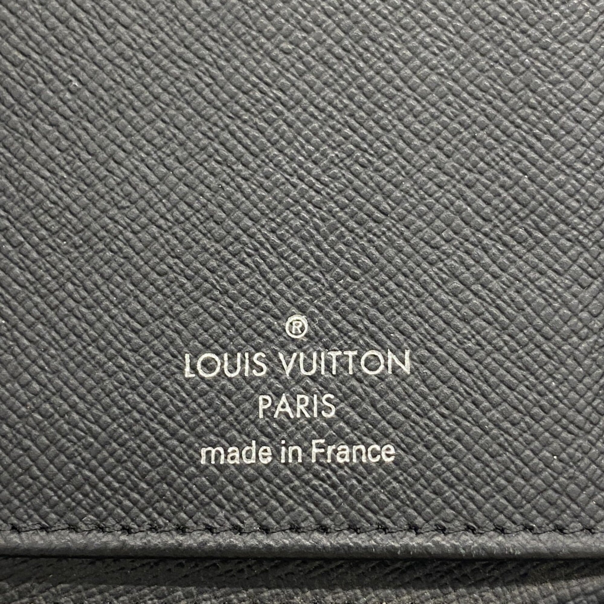 Louis Vuitton Noir Long Wallet (Bi-Fold) (Pre-Owned)