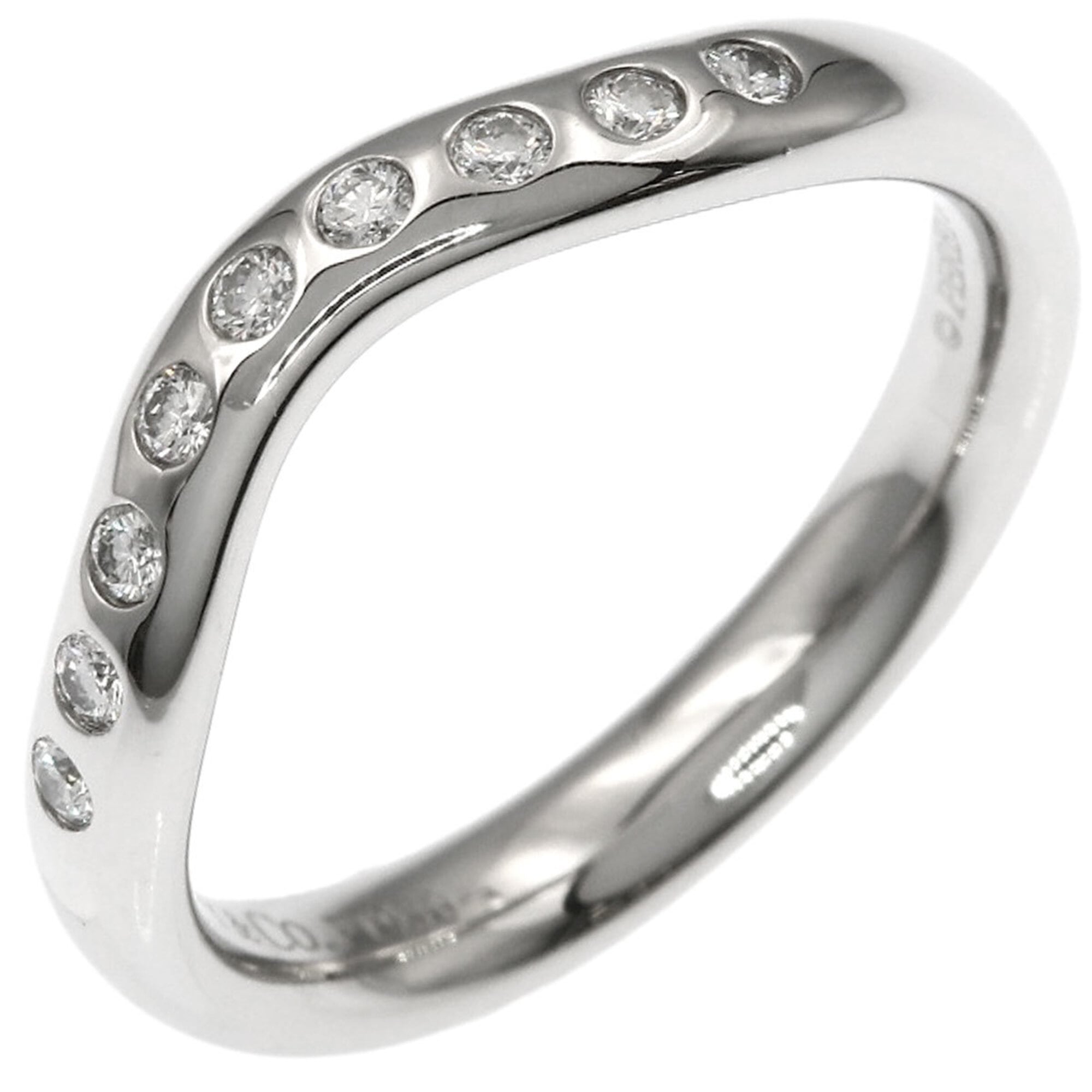 Tiffany Platinum 950 Band Ring (Pre-Owned)