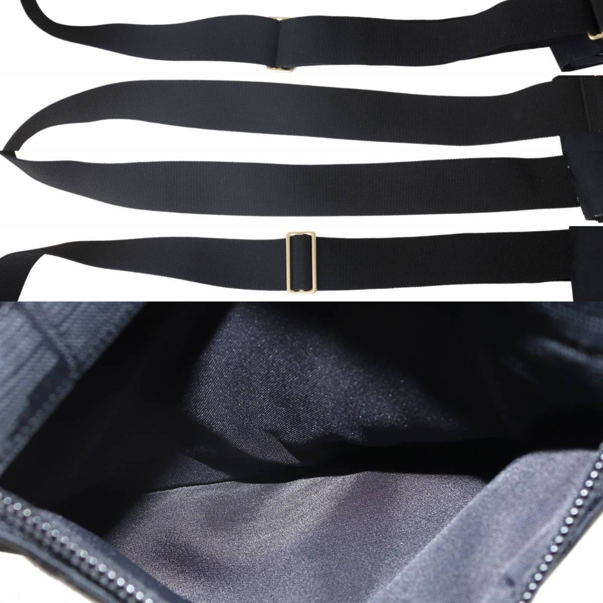 Chanel New Travel Line Black Shoulder Bag (Pre-Owned)