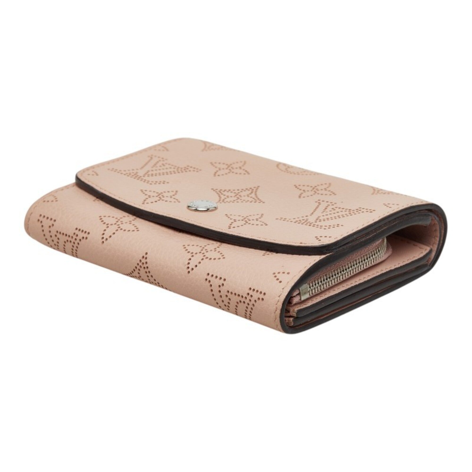 Louis Vuitton Iris Magnolia Pink Leather Wallet (Bi-Fold) (Pre-Owned)