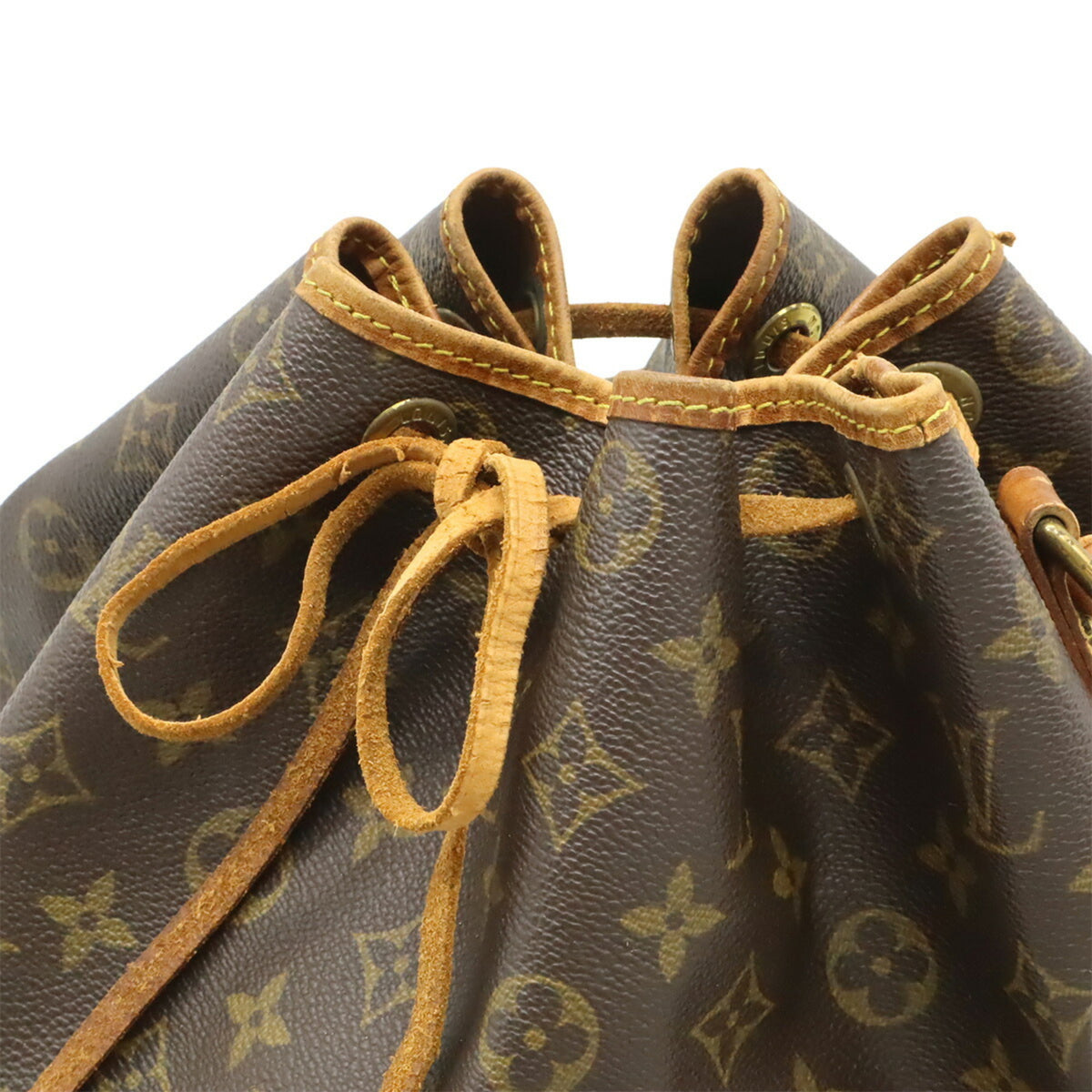 Louis Vuitton Brown Monogram Canvas Pvc Coated Canvas Shoulder Bag (Pre-Owned)
