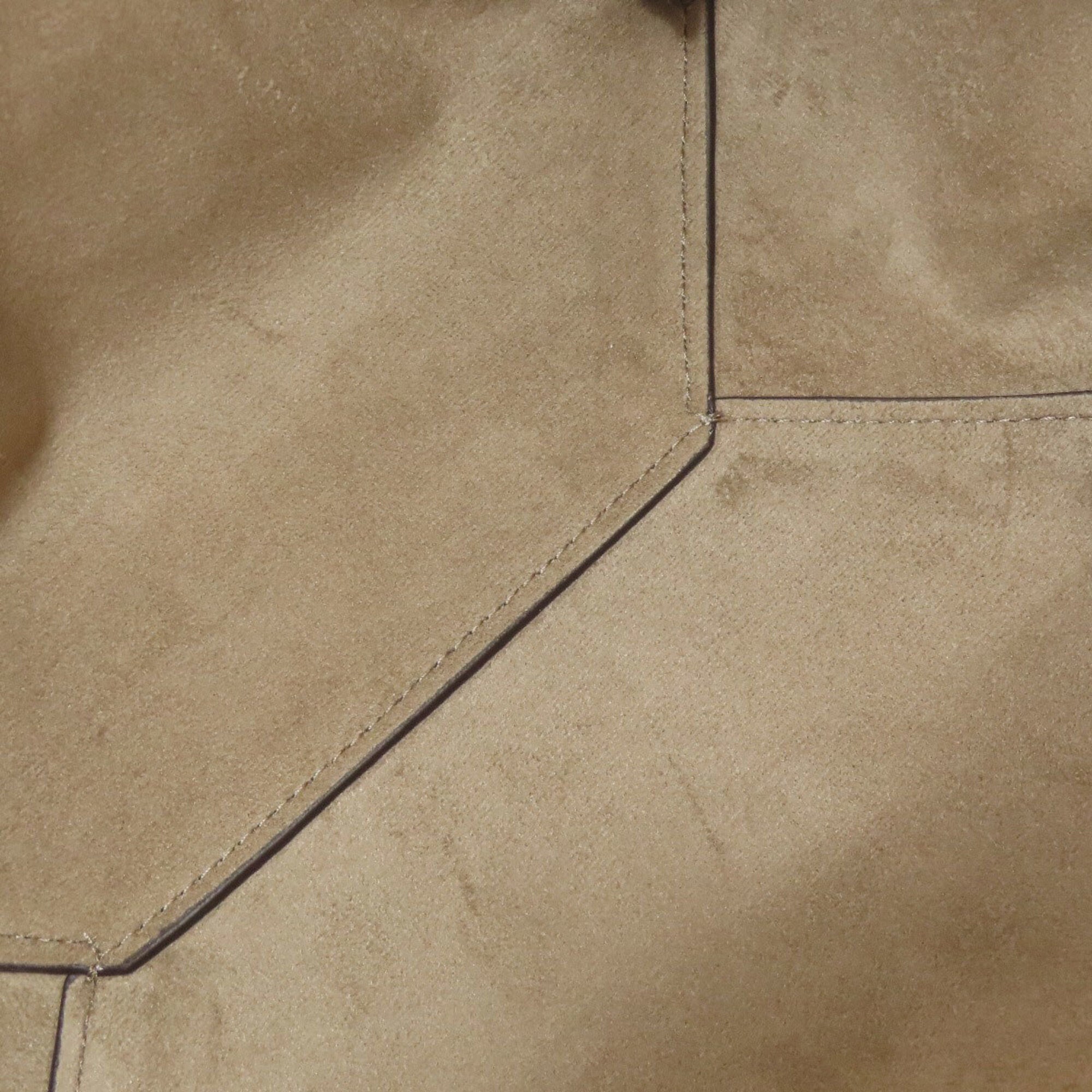 Michael Kors Beige Brown Leather Tote Bag (Pre-Owned)