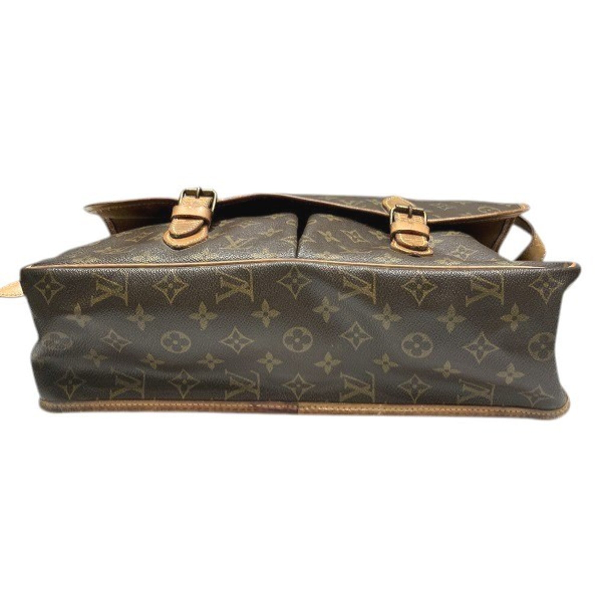 Louis Vuitton Brown Monogram Handbag Shoulder Bag (Pre-Owned)