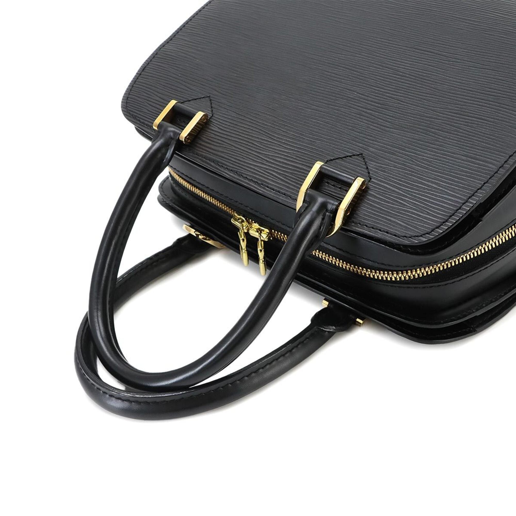 Louis Vuitton Noir Epi Leather Handbag (Pre-Owned)