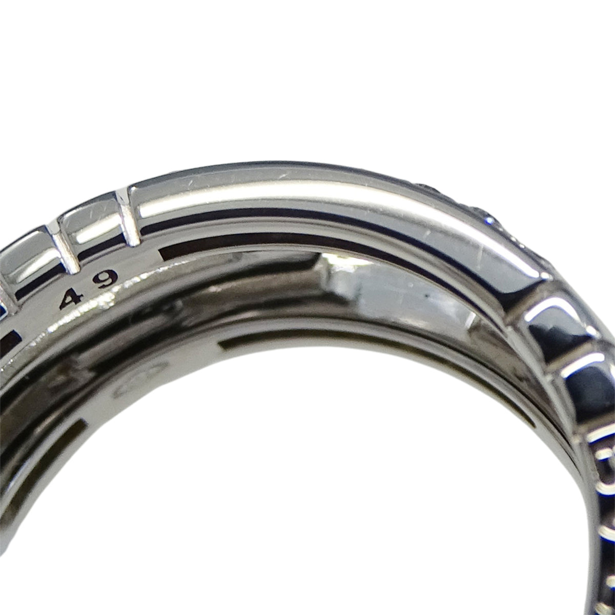 Bvlgari White Gold White Gold (18K) Band Ring (Pre-Owned)