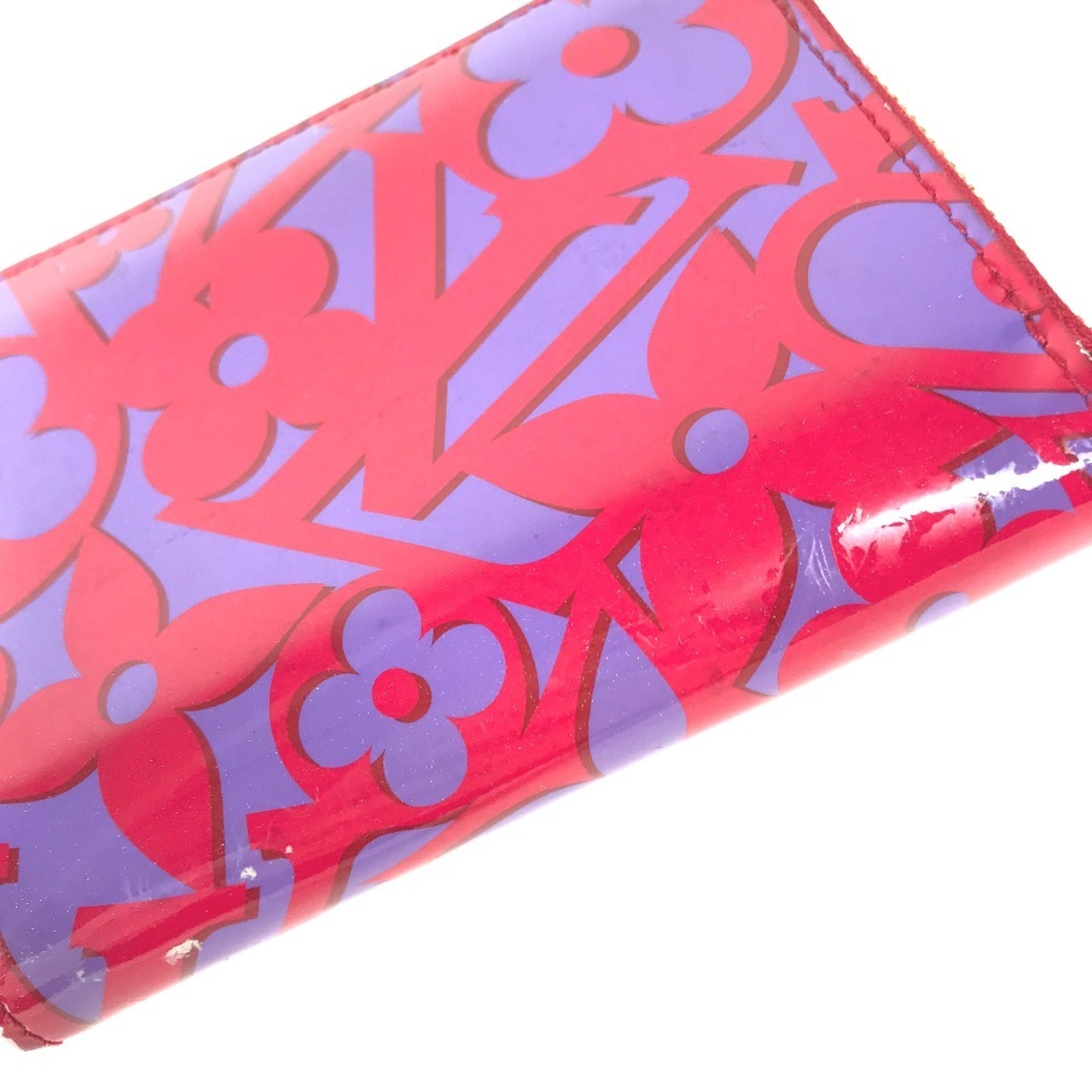 Louis Vuitton Monogram Indian Rose Monogram Purple Monogram Coin Purse/Coin Case (Pre-Owned)