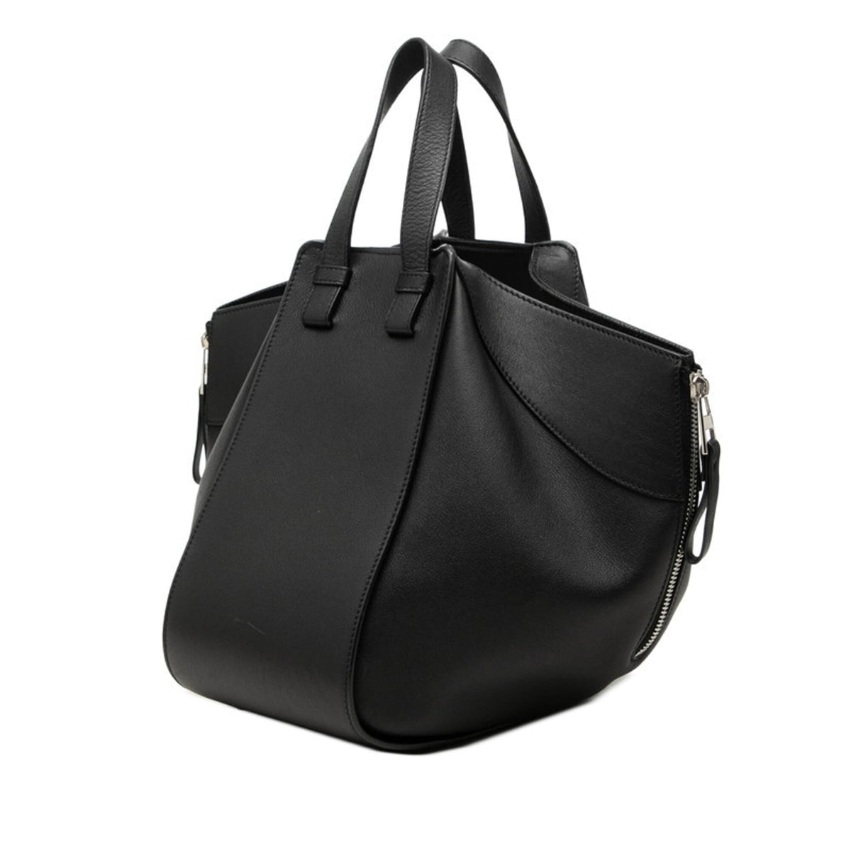 Loewe Black Leather Handbag Shoulder Bag (Pre-Owned)
