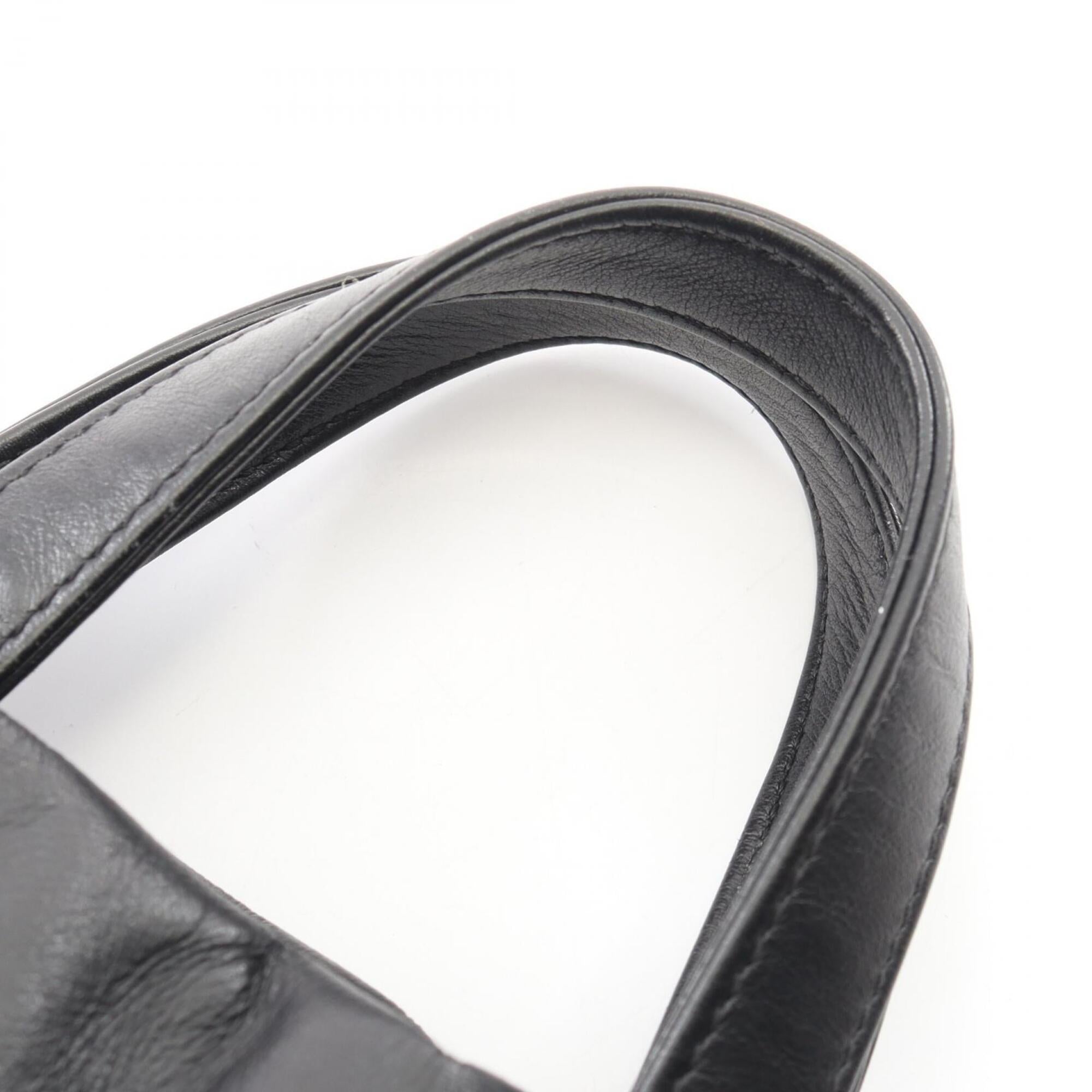 Chanel Black Leather Backpack (Pre-Owned)