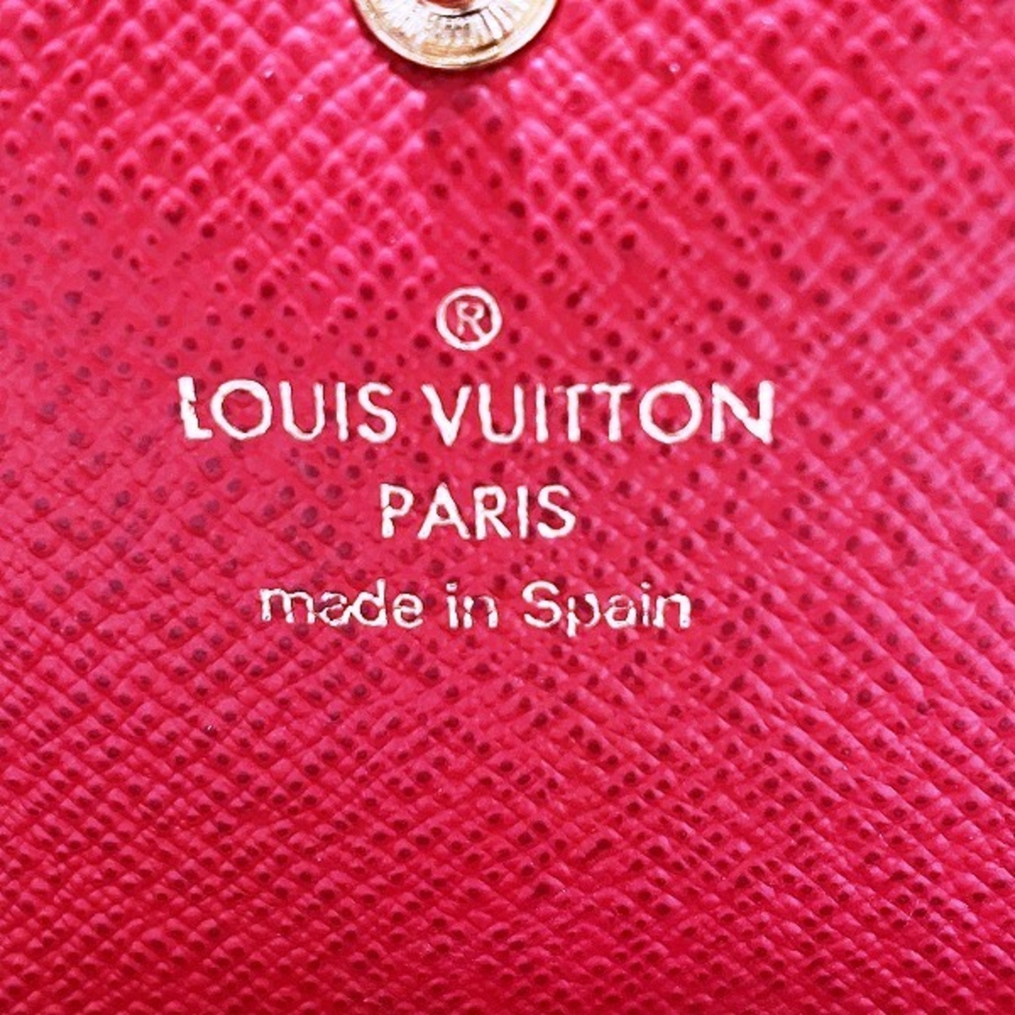 Louis Vuitton Brown Rouge Long Wallet (Bi-Fold) (Pre-Owned)