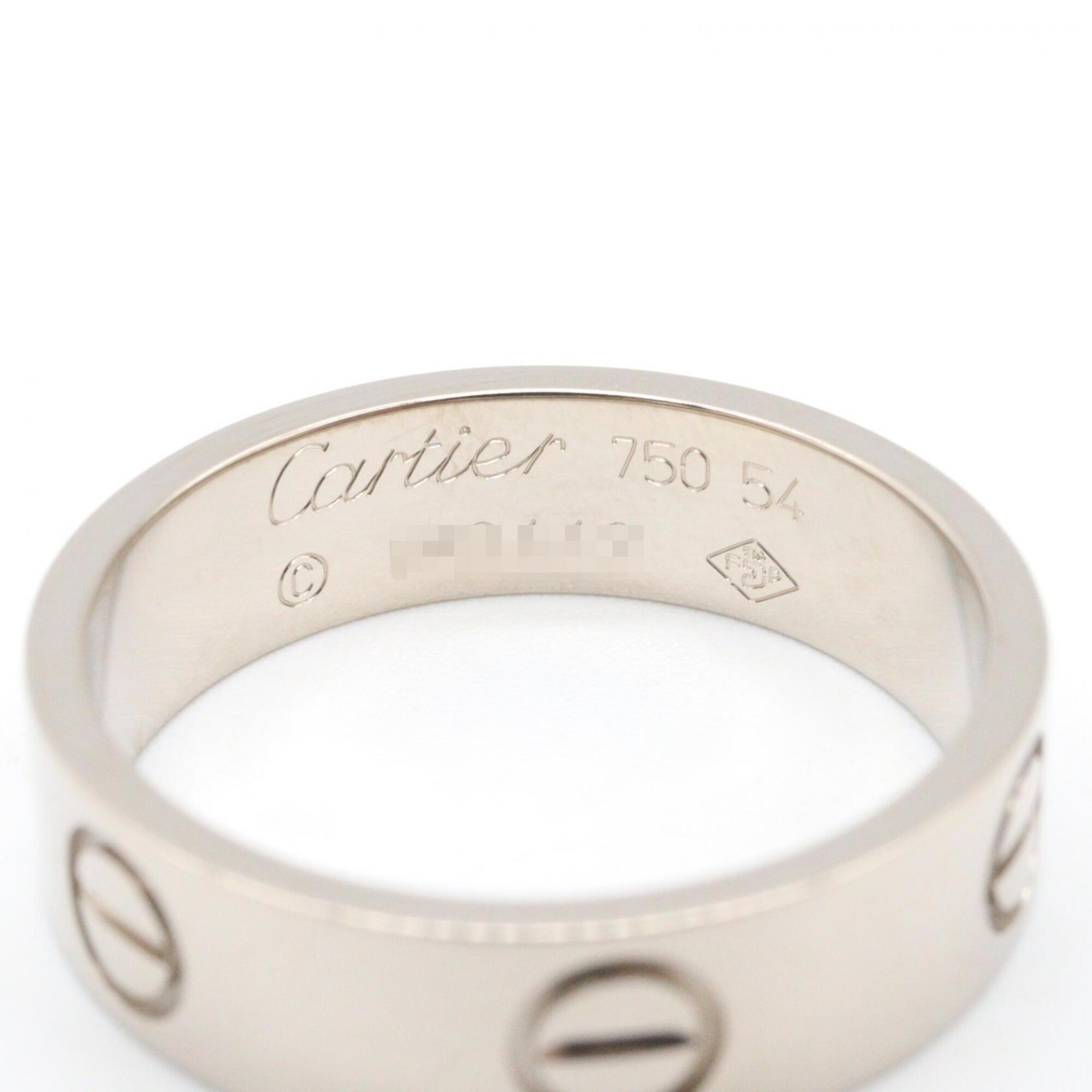 Cartier White Gold White Gold (18K) Band Ring (Pre-Owned)