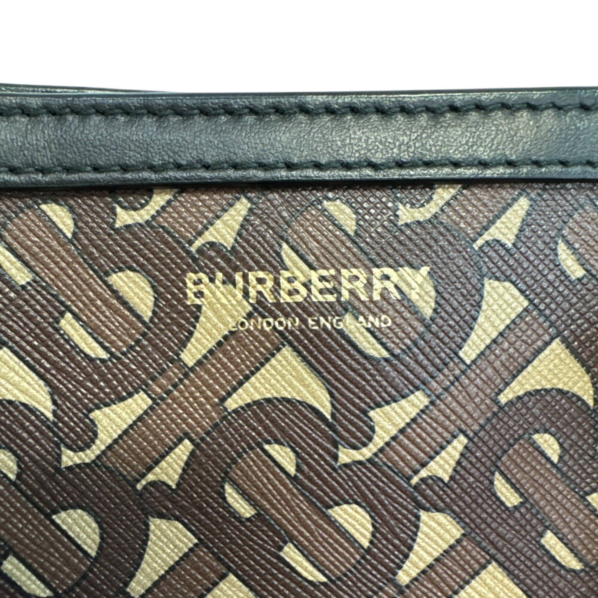 Burberry Brown Leather Tote Bag (Pre-Owned)