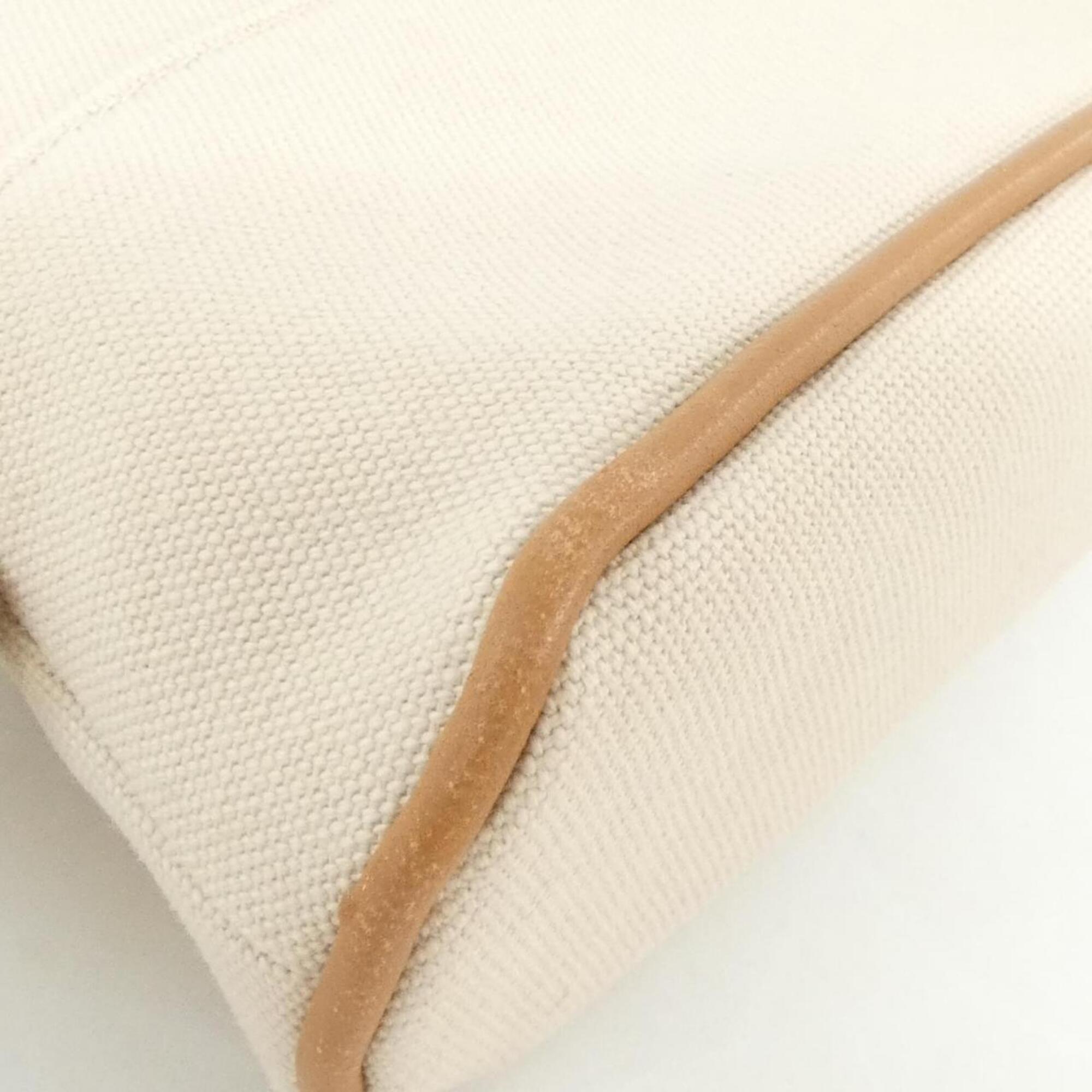 Hermes Natural Canvas Handbag Pouch (Pre-Owned)