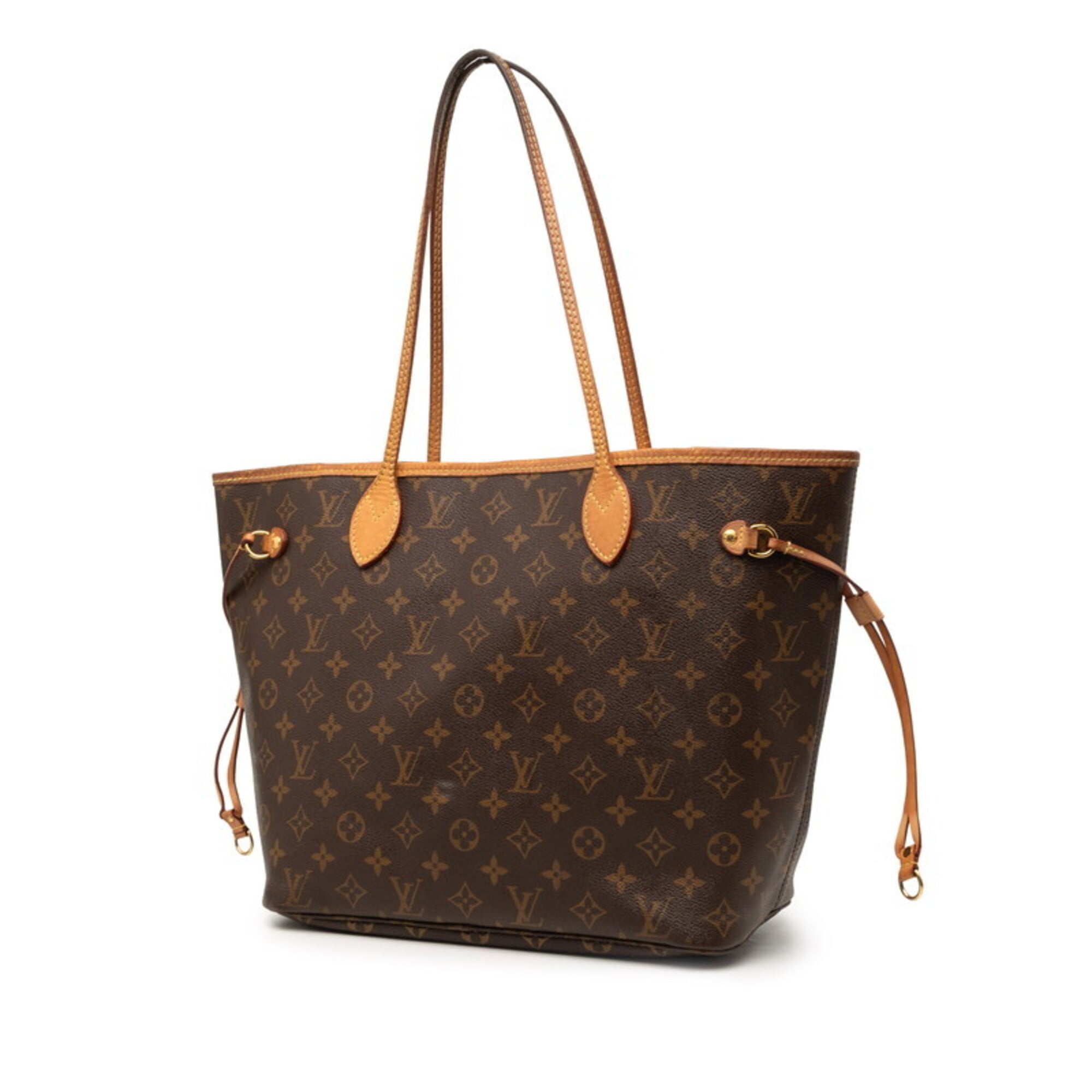 Louis Vuitton Brown Pvc Leather Shoulder Bag Tote Bag (Pre-Owned)