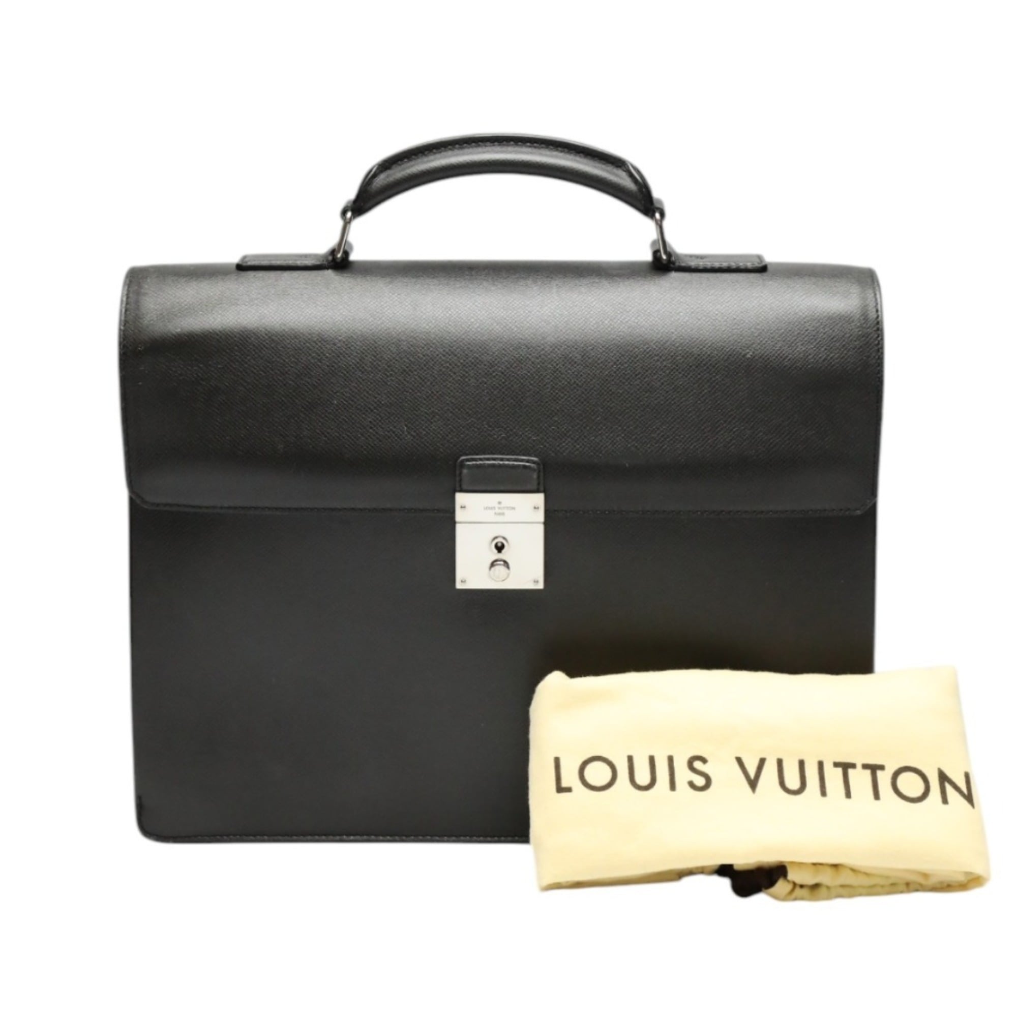 Louis Vuitton Glacier Gray Taiga Leather Attaché Case (Pre-Owned)