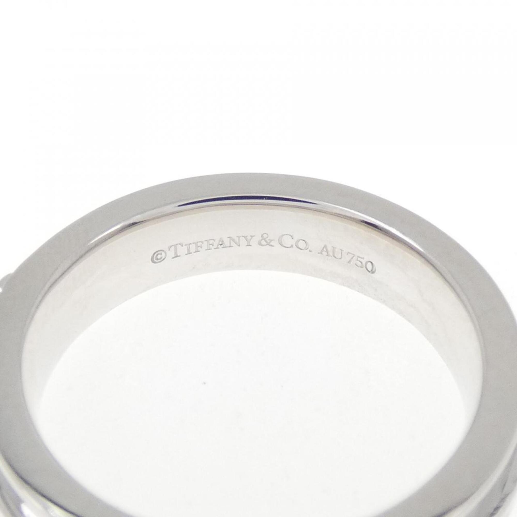 Tiffany White Gold (18K) Band Ring (Pre-Owned)