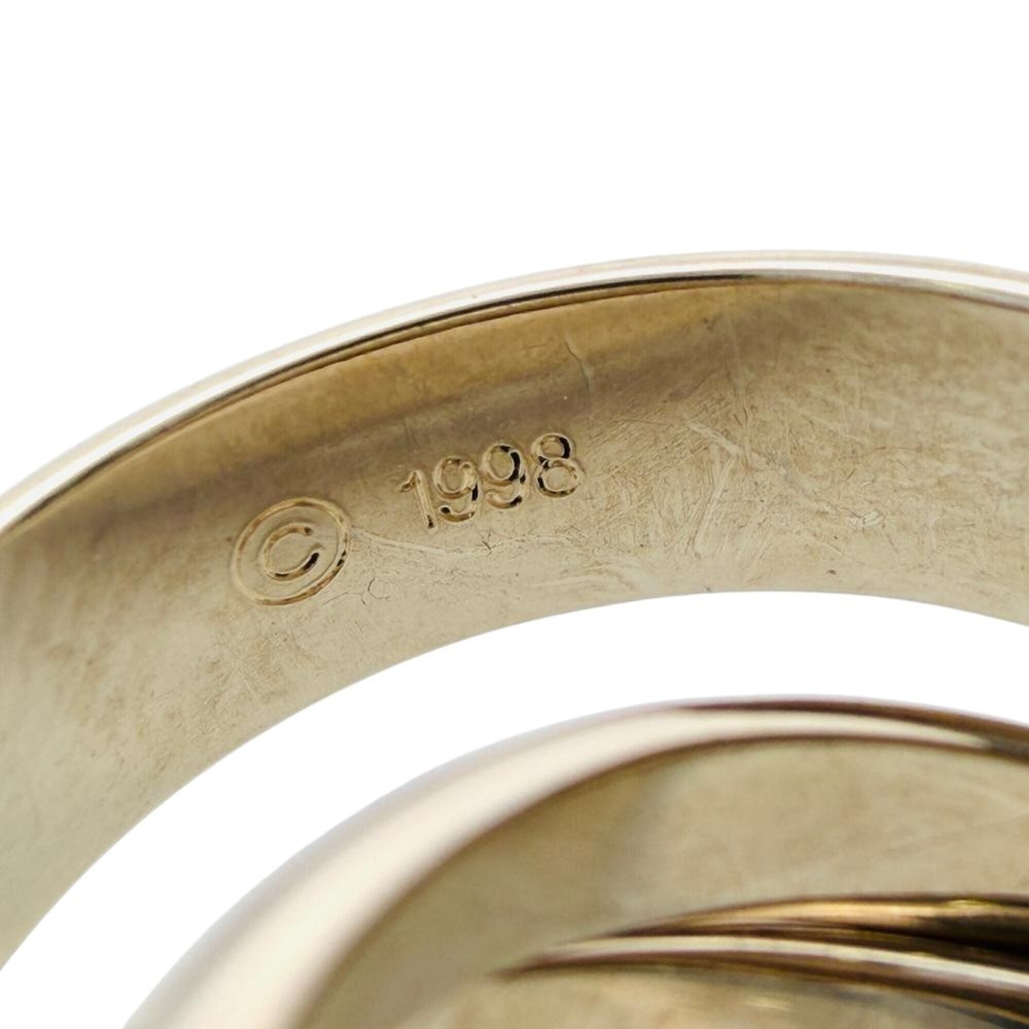 Cartier White Gold White Gold (18K) Band Ring (Pre-Owned)