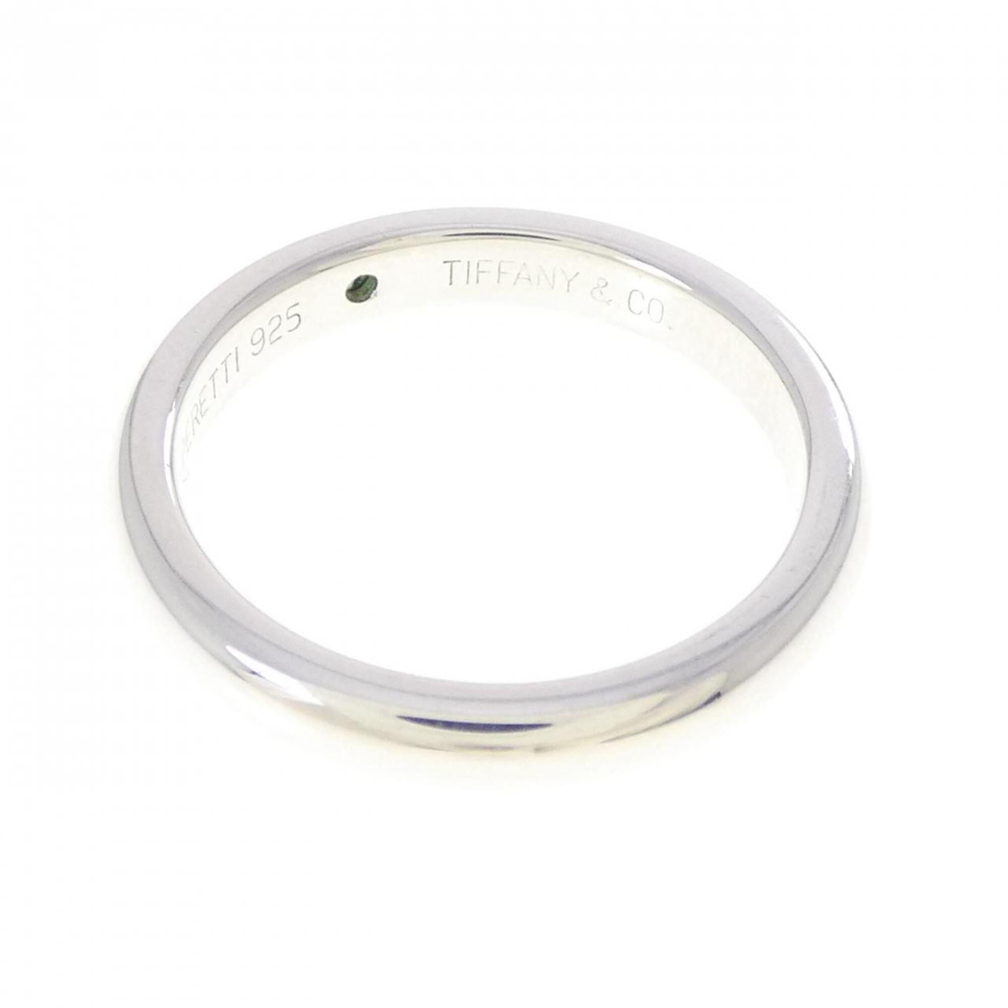 Tiffany Silver Silver 925 Band Ring (Pre-Owned)