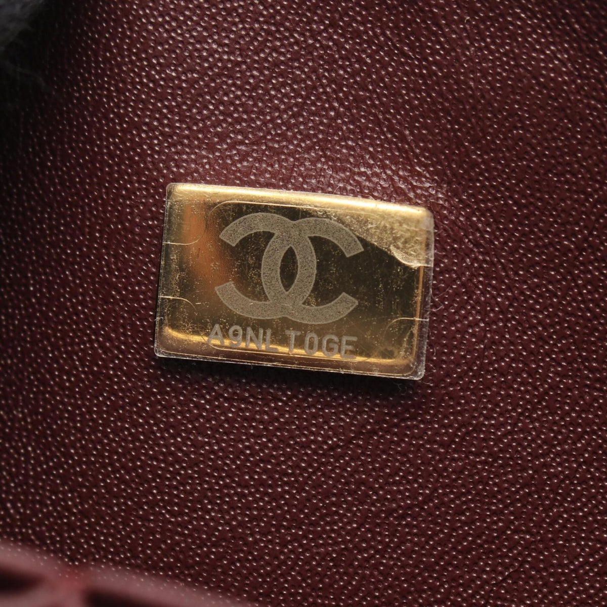 Chanel Black Leather Handbag Shoulder Bag (Pre-Owned)