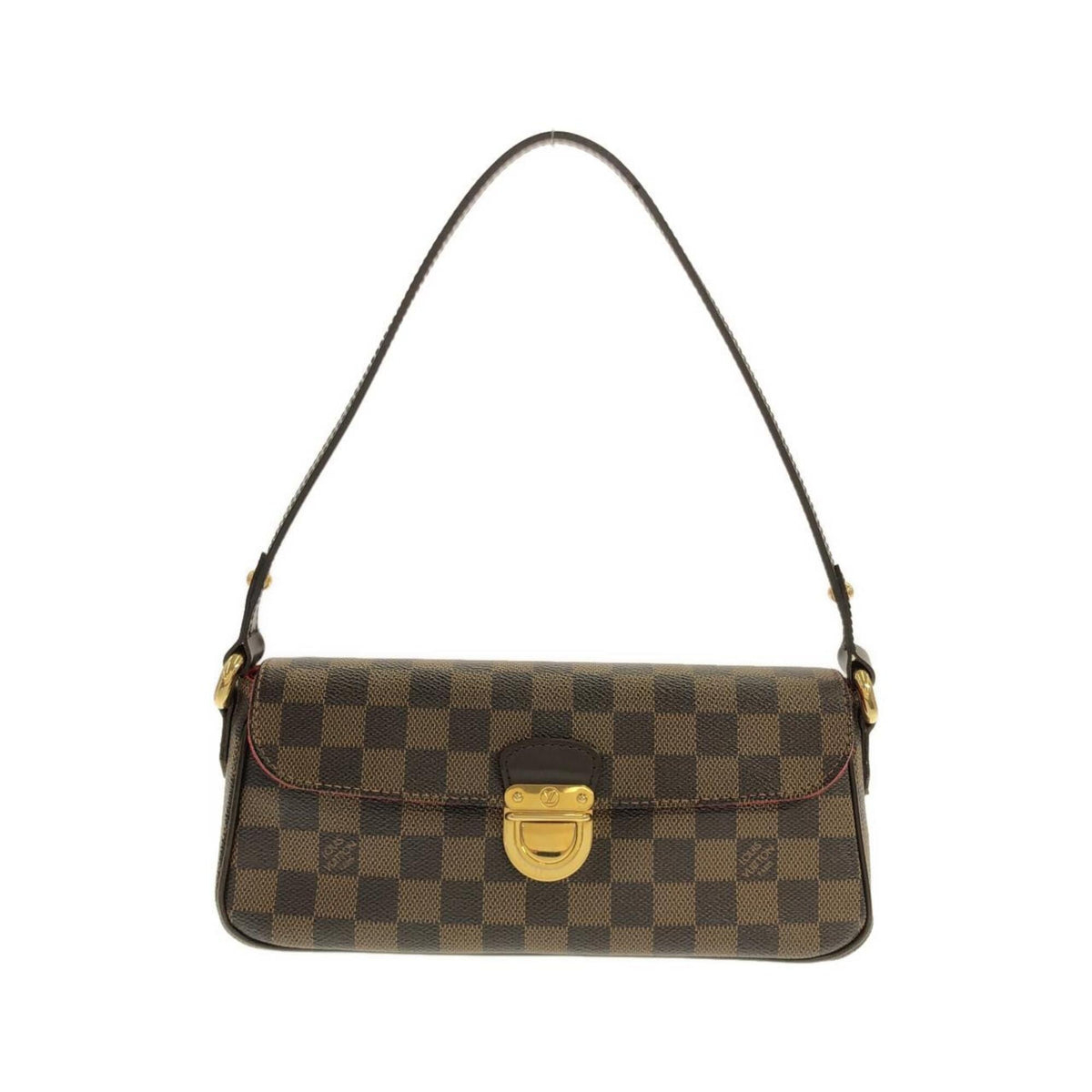 Louis Vuitton Brown Coated Canvas Shoulder Bag (Pre-Owned)