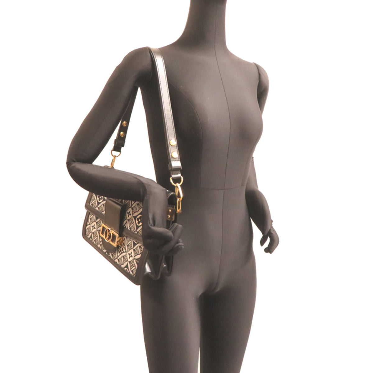 Louis Vuitton Black Monogram Shoulder Bag (Pre-Owned)