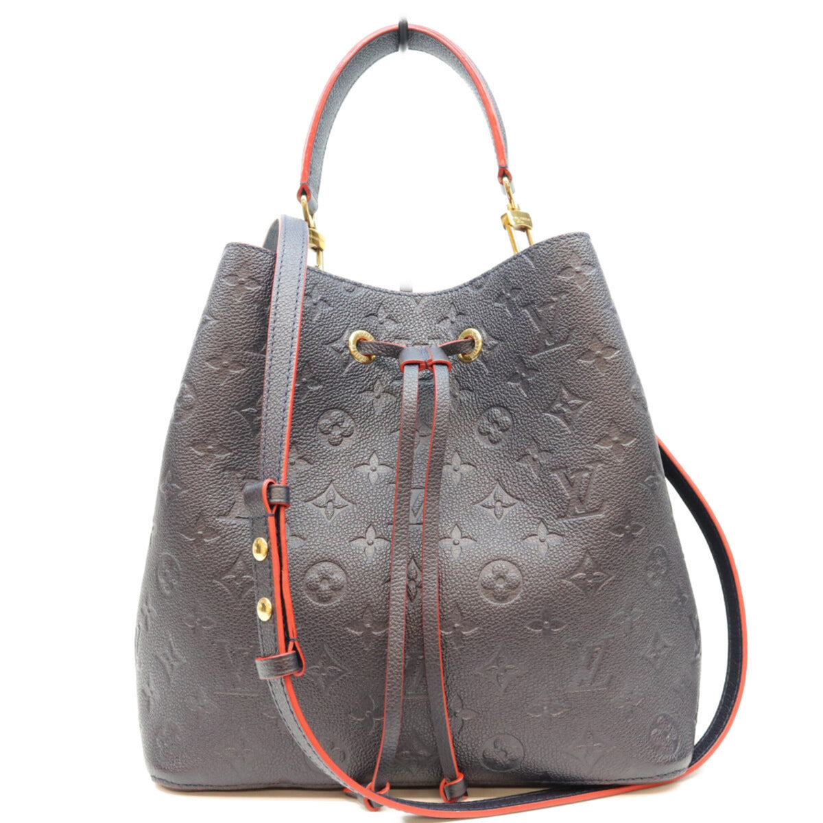 Louis Vuitton Navy Monogram Empreinte Shoulder Bag (Pre-Owned)