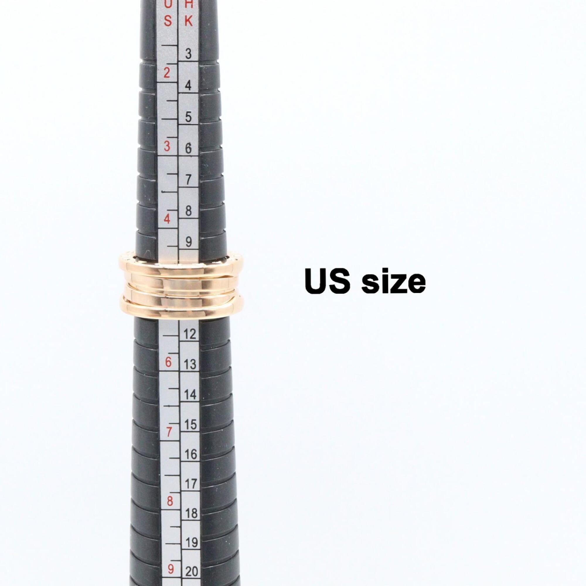 Bvlgari Gold Pink Gold (18K) Band Ring (Pre-Owned)