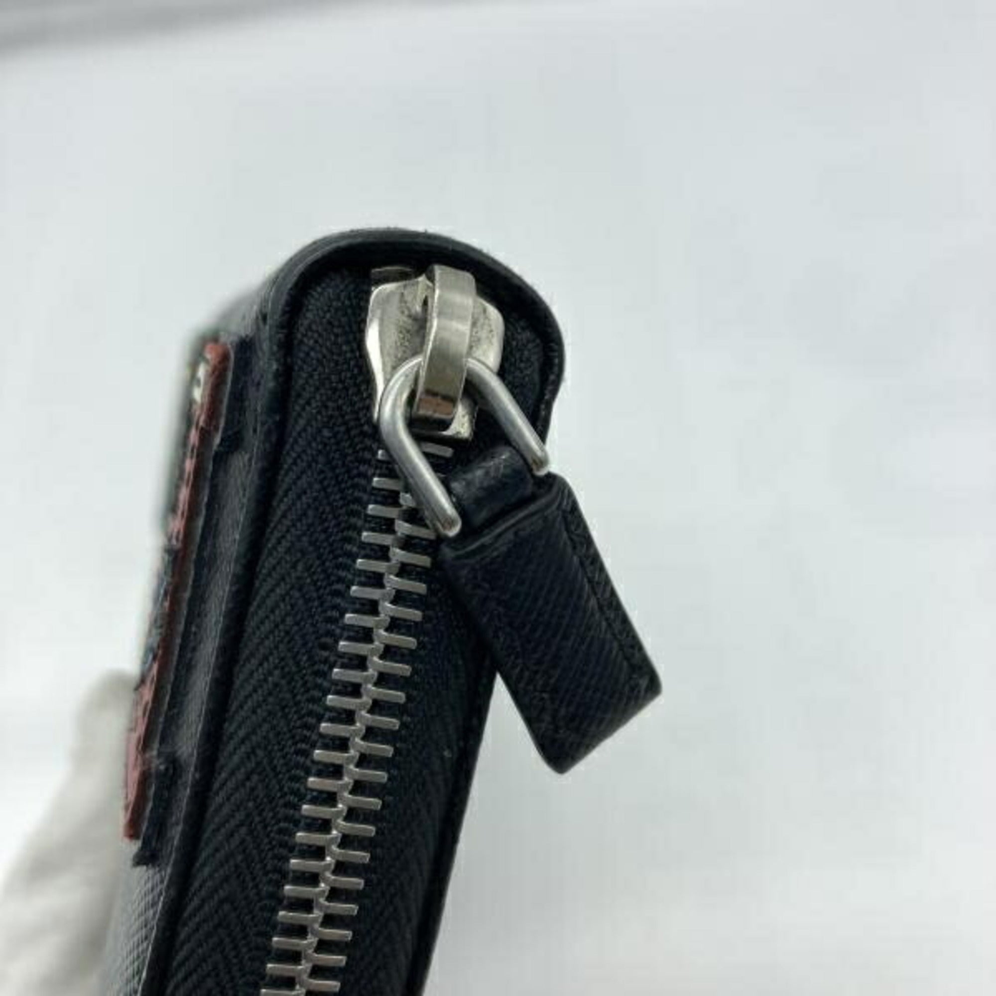 Prada Black Blue Saffiano (Pre-Owned)