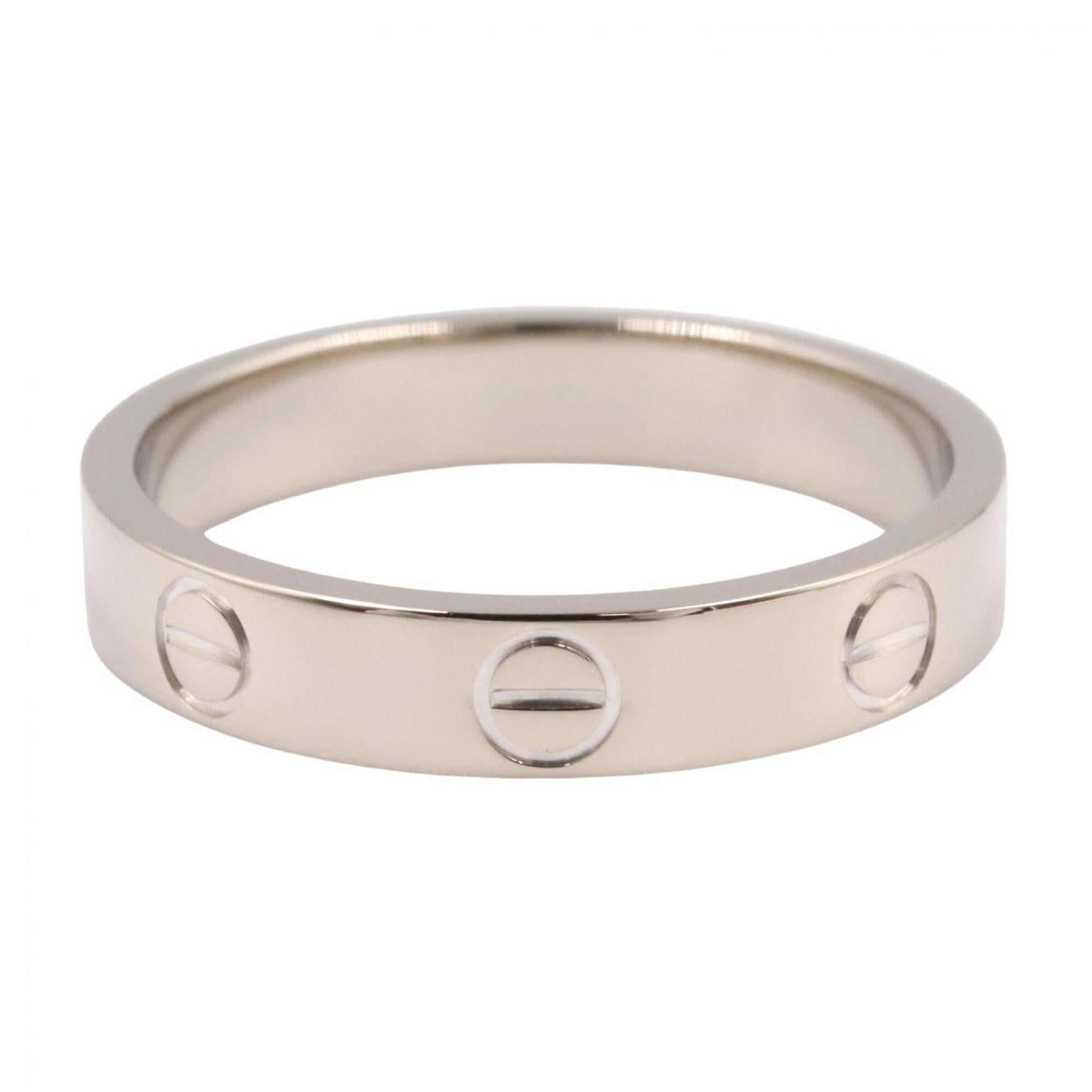 Cartier Silver White Gold (18K) Band Ring (Pre-Owned)