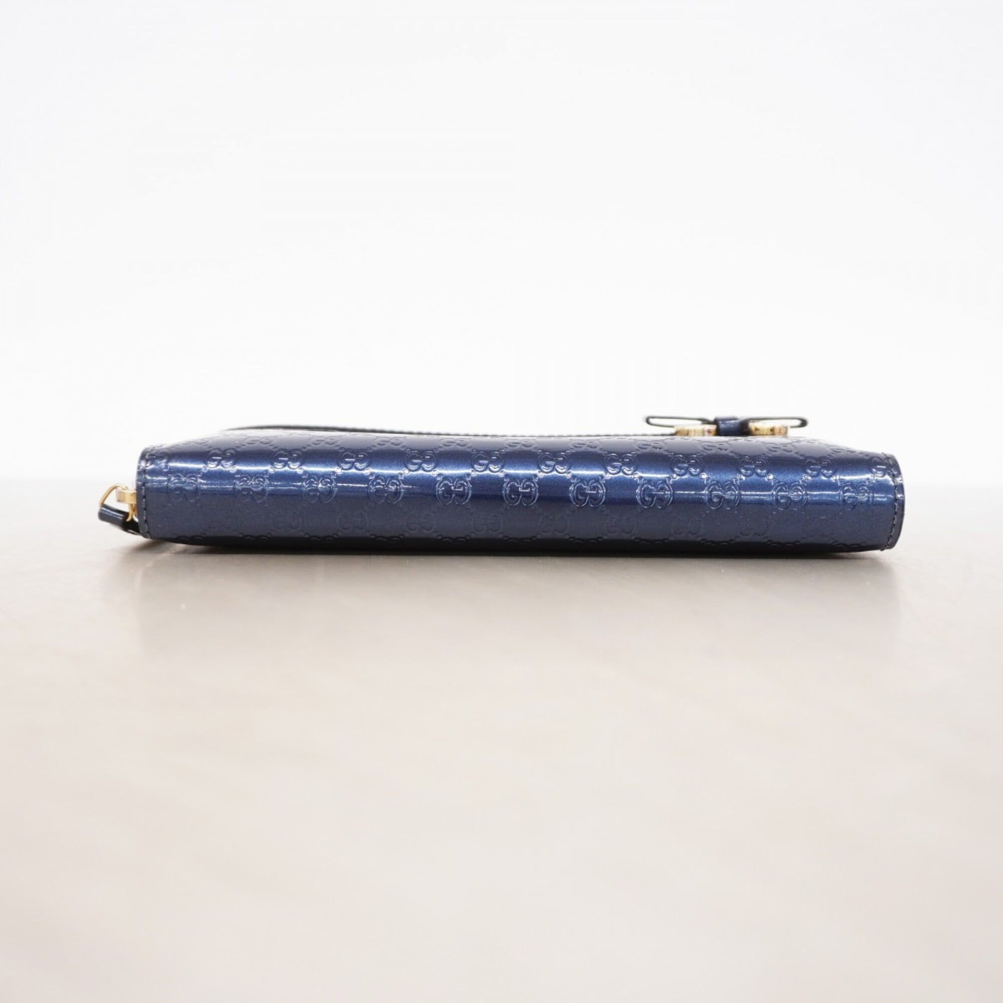 Gucci Blue Long Wallet (Bi-Fold) (Pre-Owned)