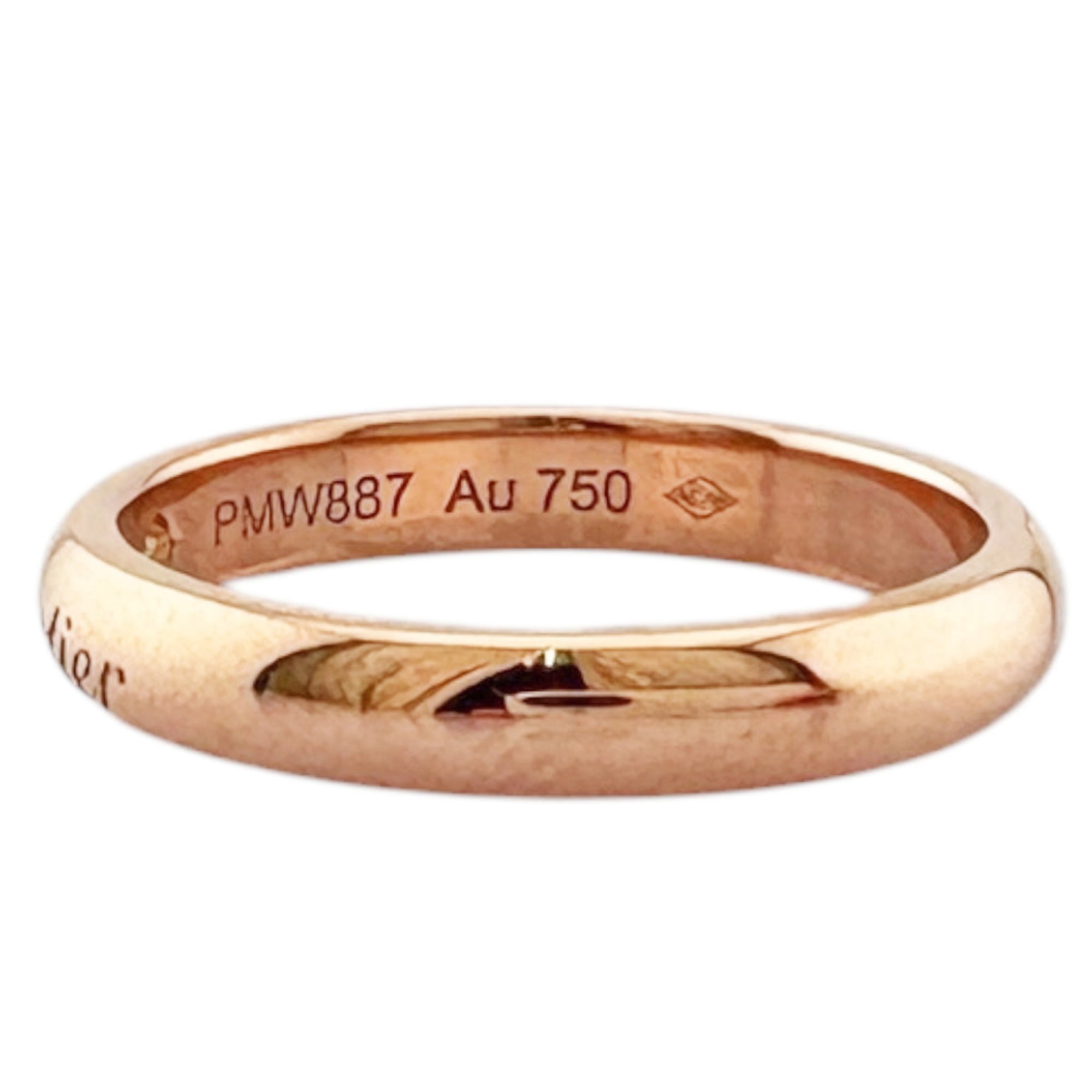 Cartier Pink Gold Pink Gold (18K) Band Ring (Pre-Owned)