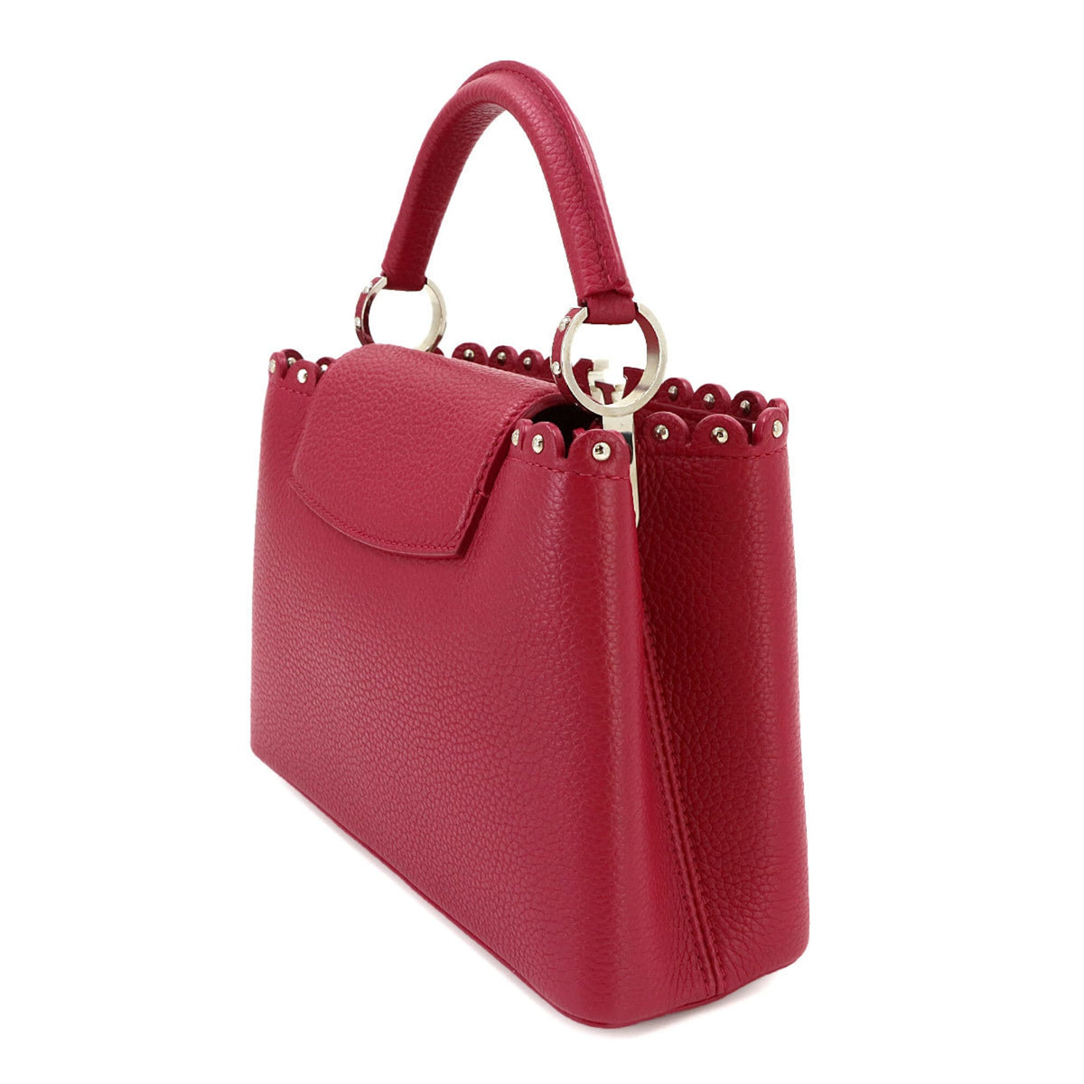 Louis Vuitton Wine Leather Handbag (Pre-Owned)