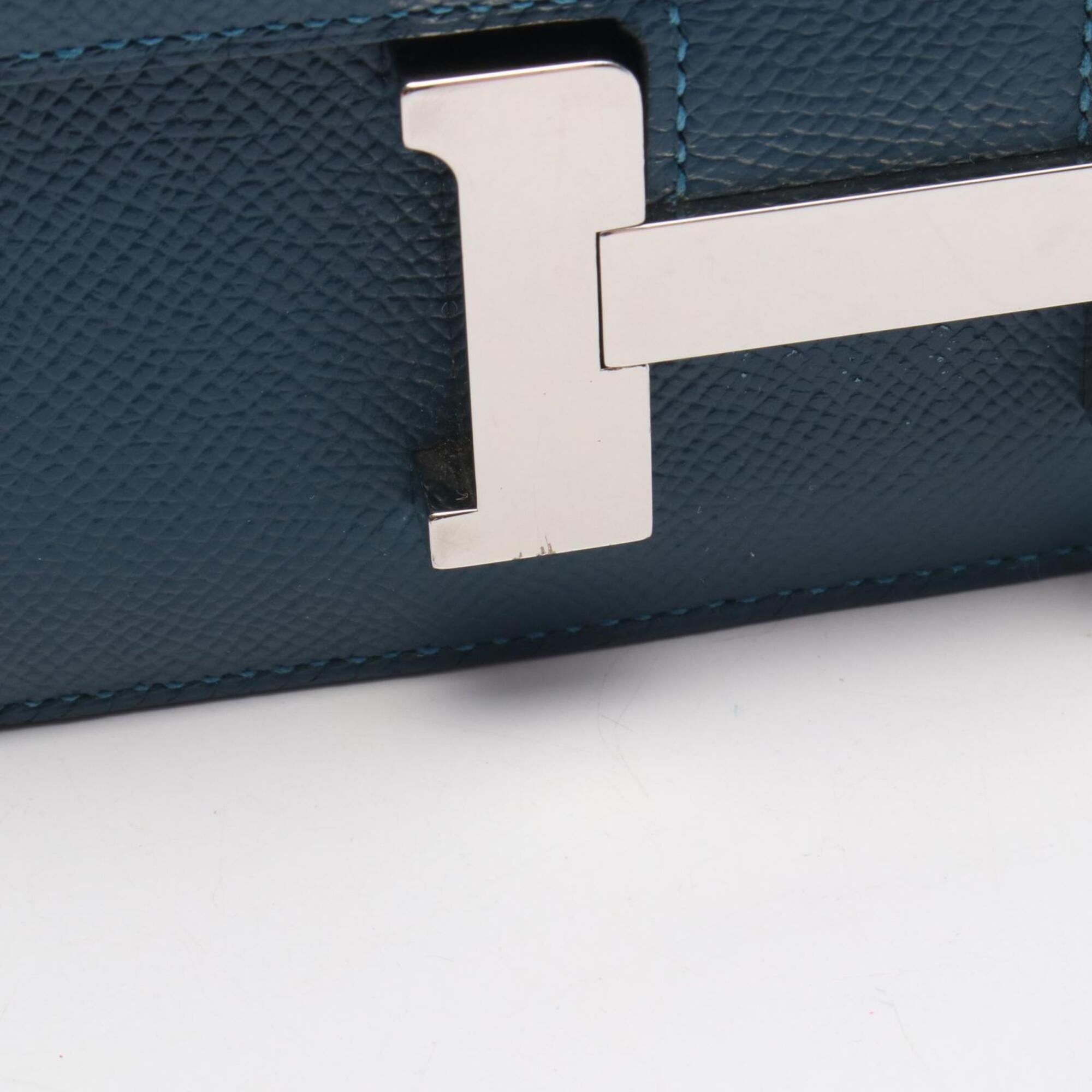 Hermes Green Epsom Leather Handbag Shoulder Bag (Pre-Owned)