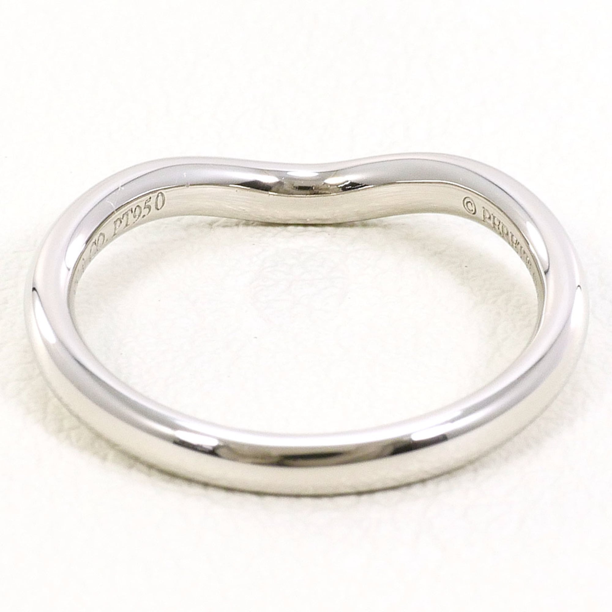 Tiffany Platinum 950 Band Ring (Pre-Owned)