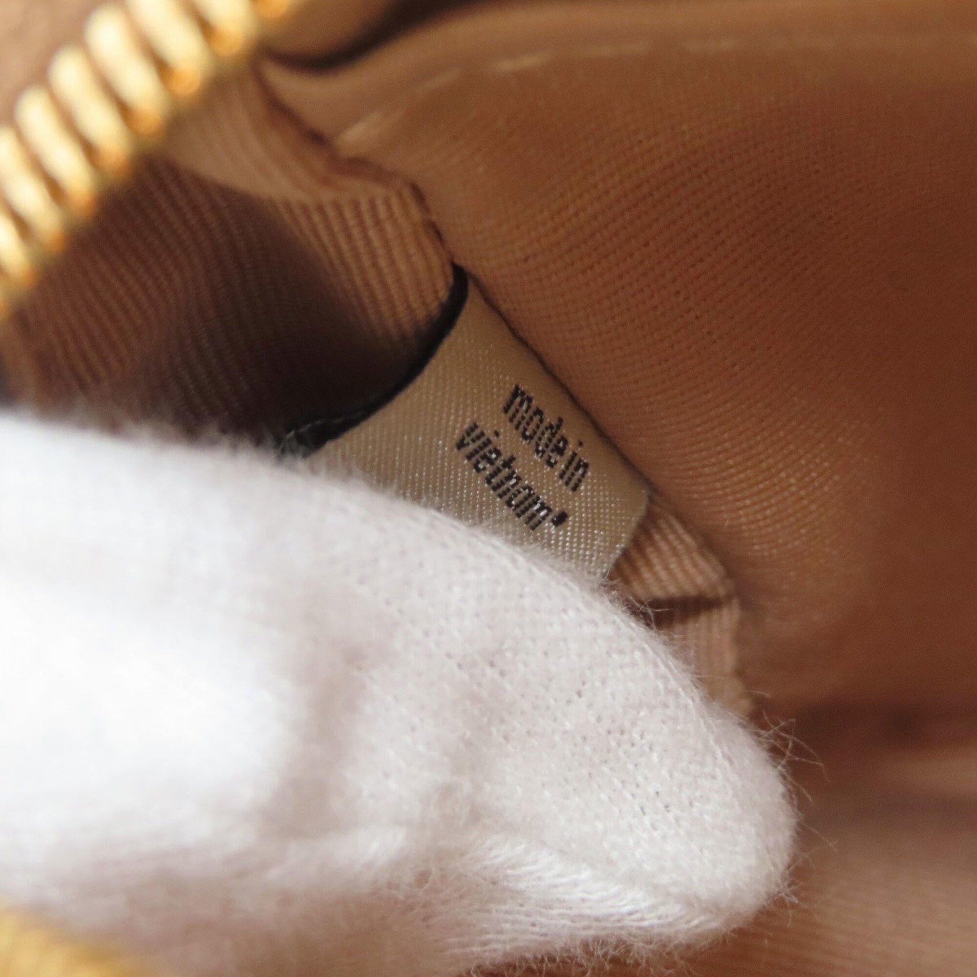 Coach Beige Signature Line Pvc Shoulder Bag (Pre-Owned)