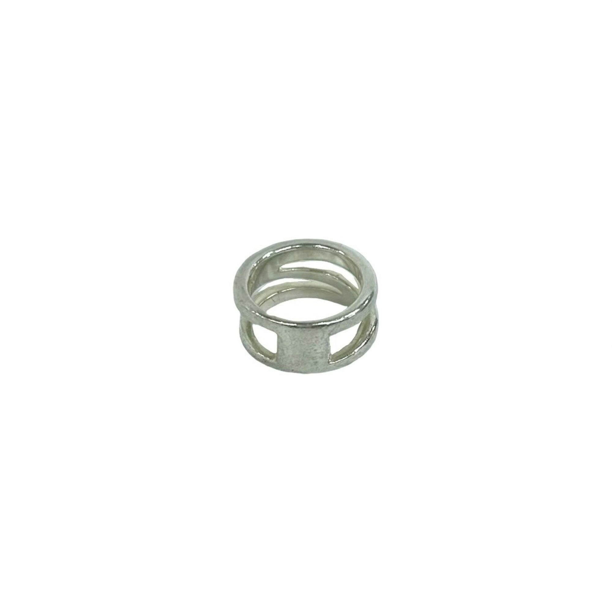 Tiffany Silver Silver 925 Band Ring (Pre-Owned)