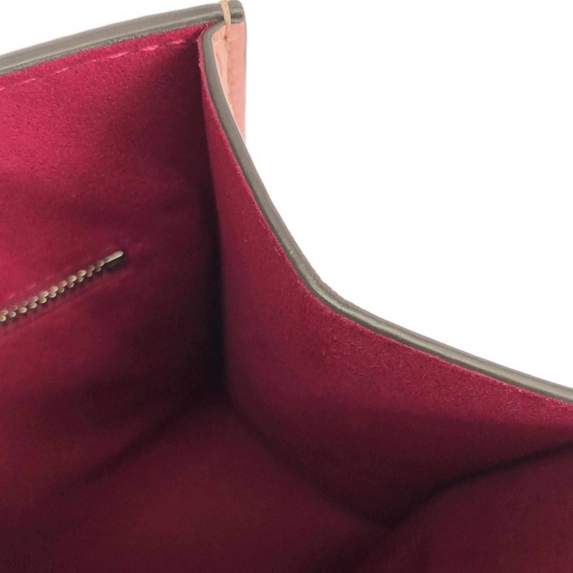 Louis Vuitton Rose Ballerine Leather Handbag (Pre-Owned)