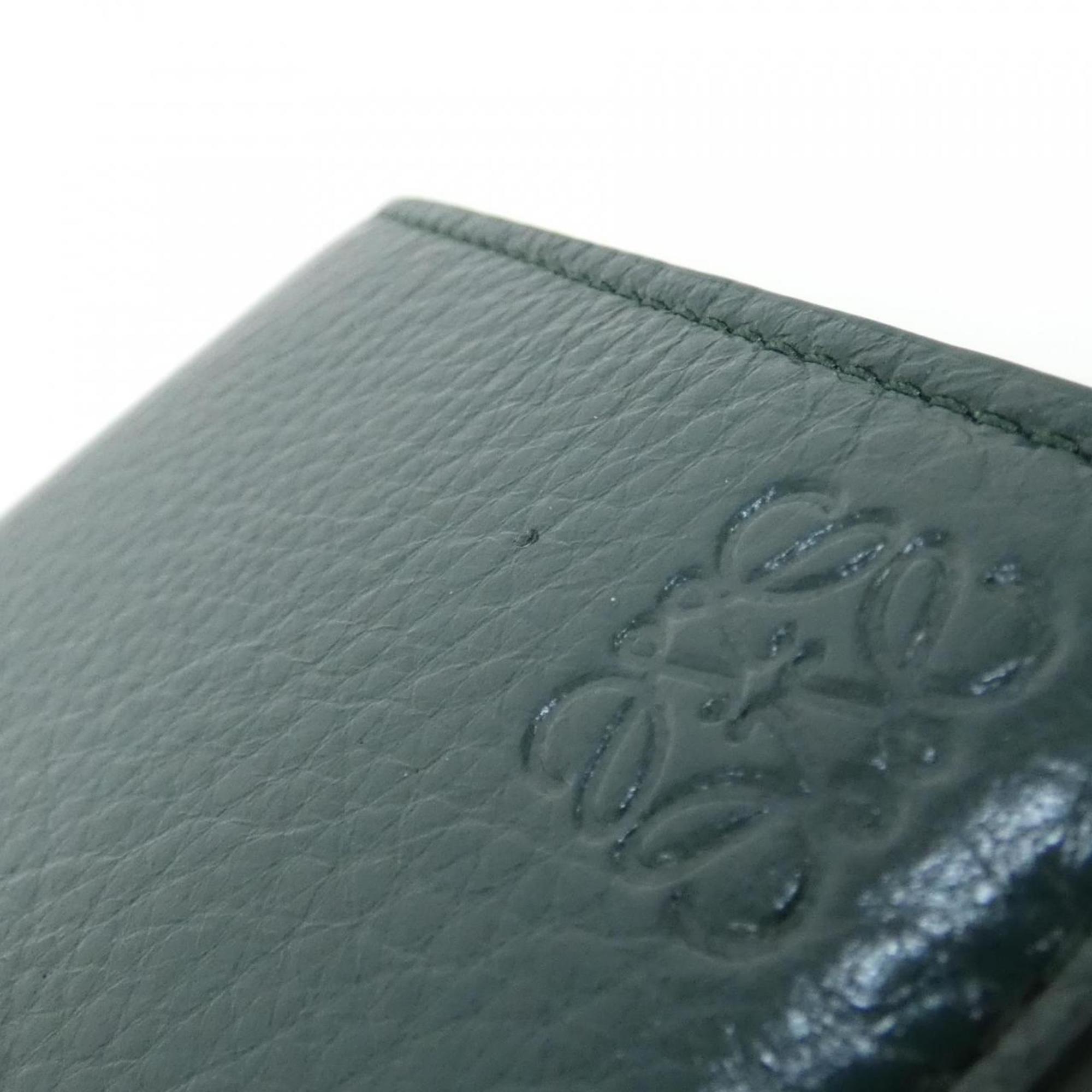 Loewe Green Long Wallet (Bi-Fold) (Pre-Owned)