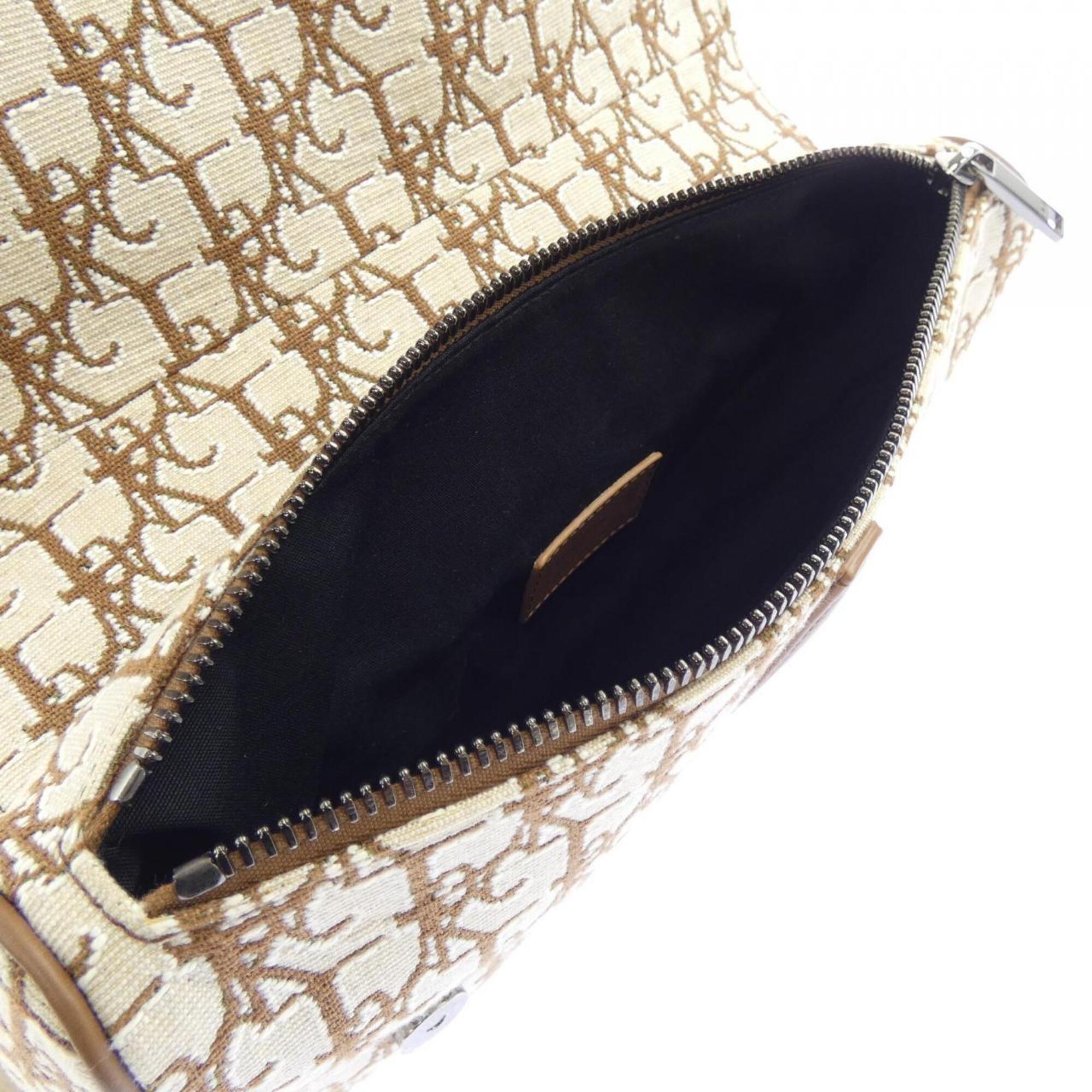 Christian Dior Beige Brown Handbag (Pre-Owned)