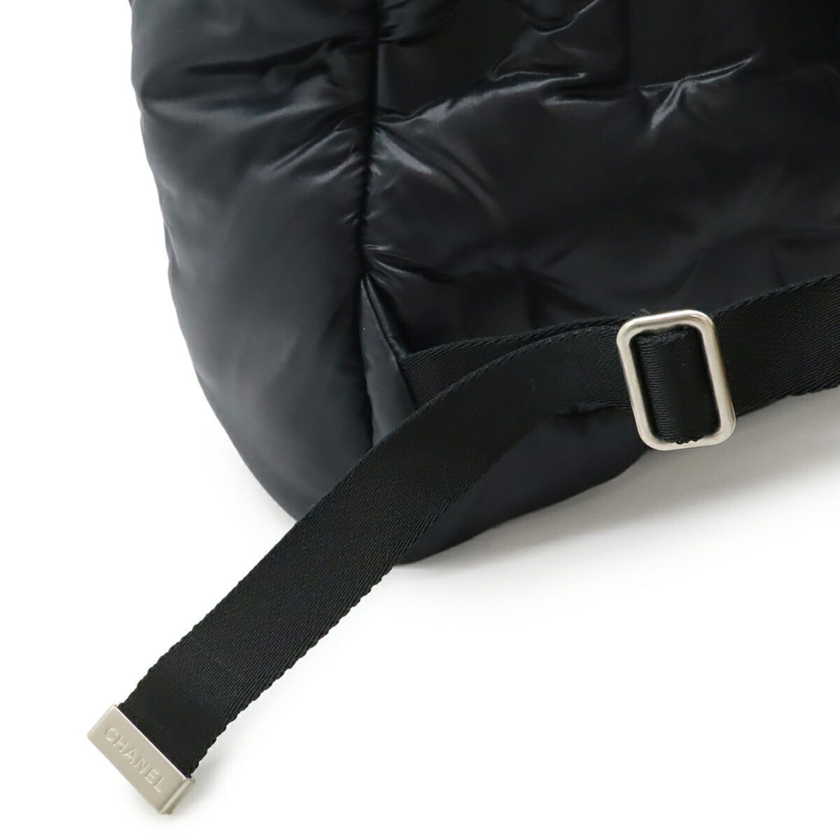 Chanel Black Nylon Backpack (Pre-Owned)