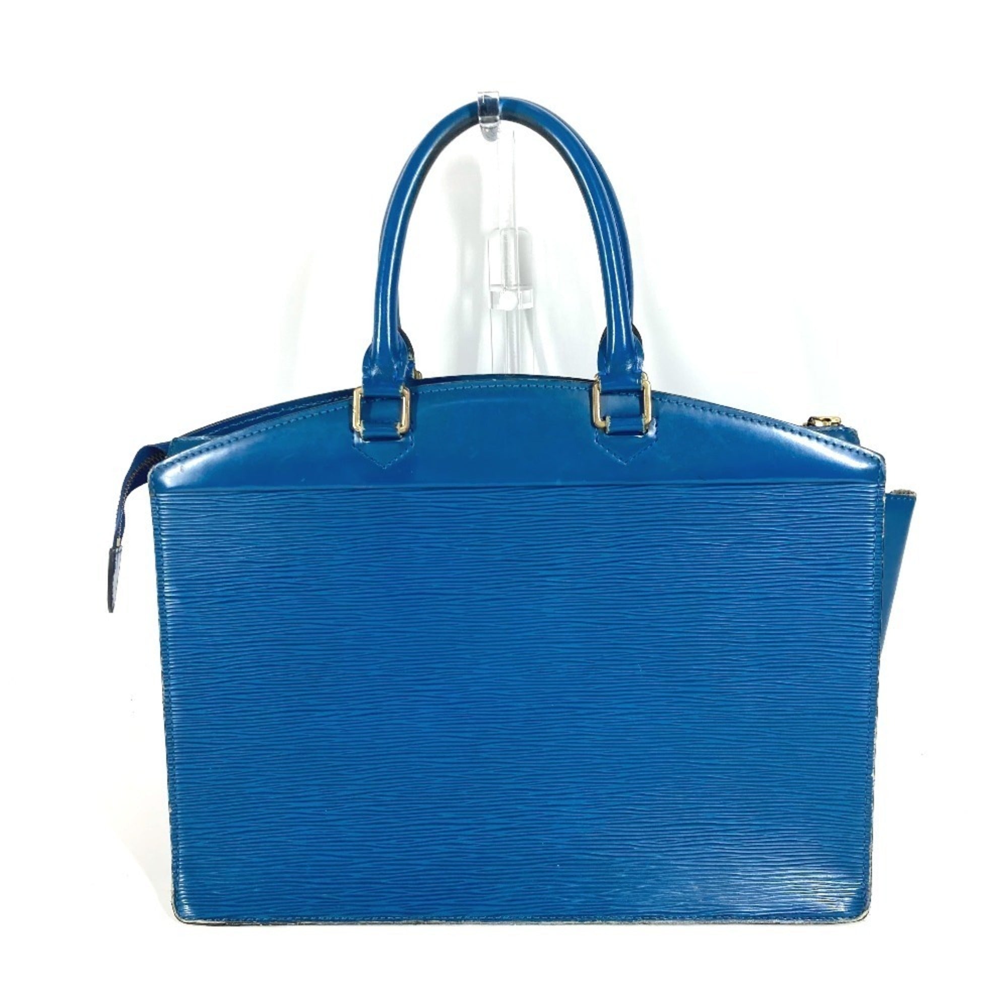 Louis Vuitton Epi Blue Toledo Blue Epi Leather Shoulder Bag Tote Bag (Pre-Owned)