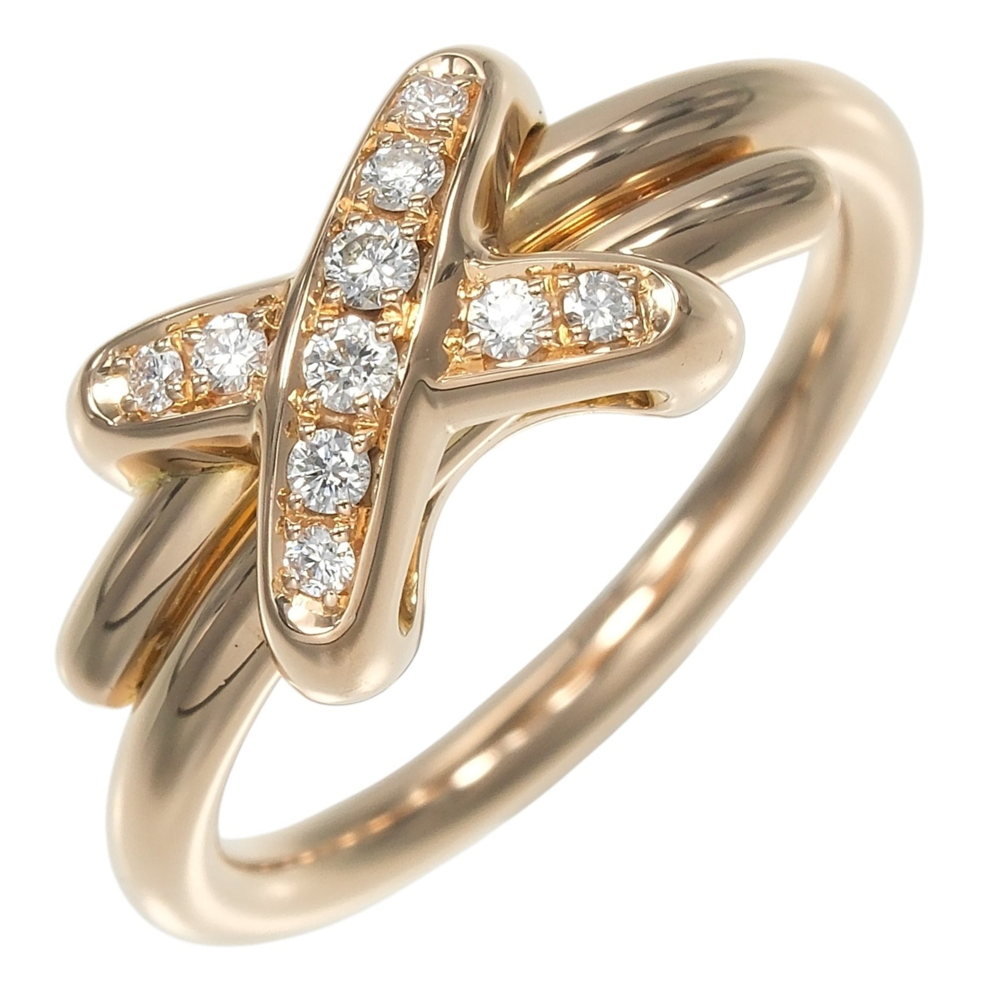 Chaumet Gold Pink Gold (18K) Band Ring (Pre-Owned)