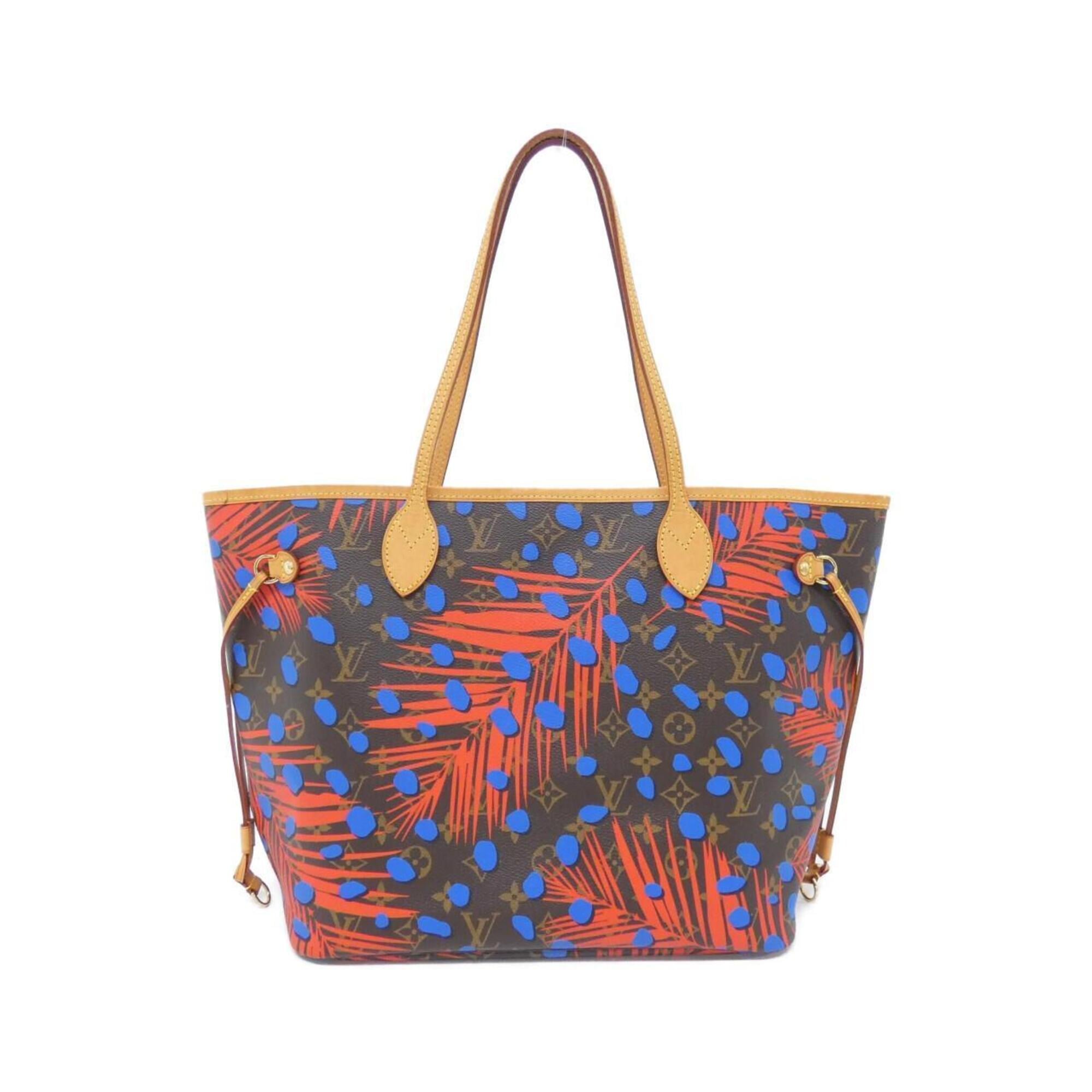 Louis Vuitton Coquelicots Marron Coated Canvas Handbag Pouch (Pre-Owned)