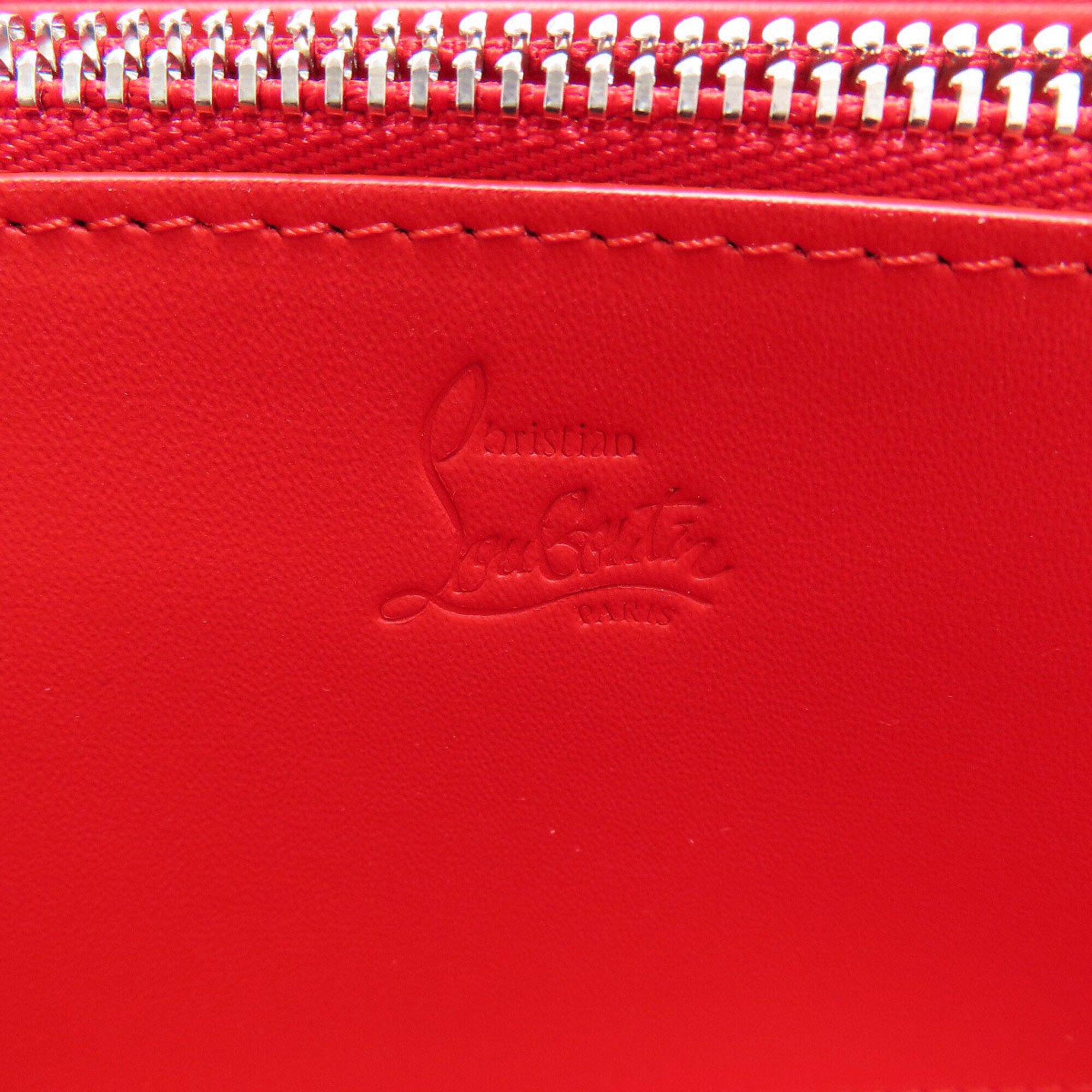 Christian Louboutin Blue Denim Long Wallet (Bi-Fold) (Pre-Owned)