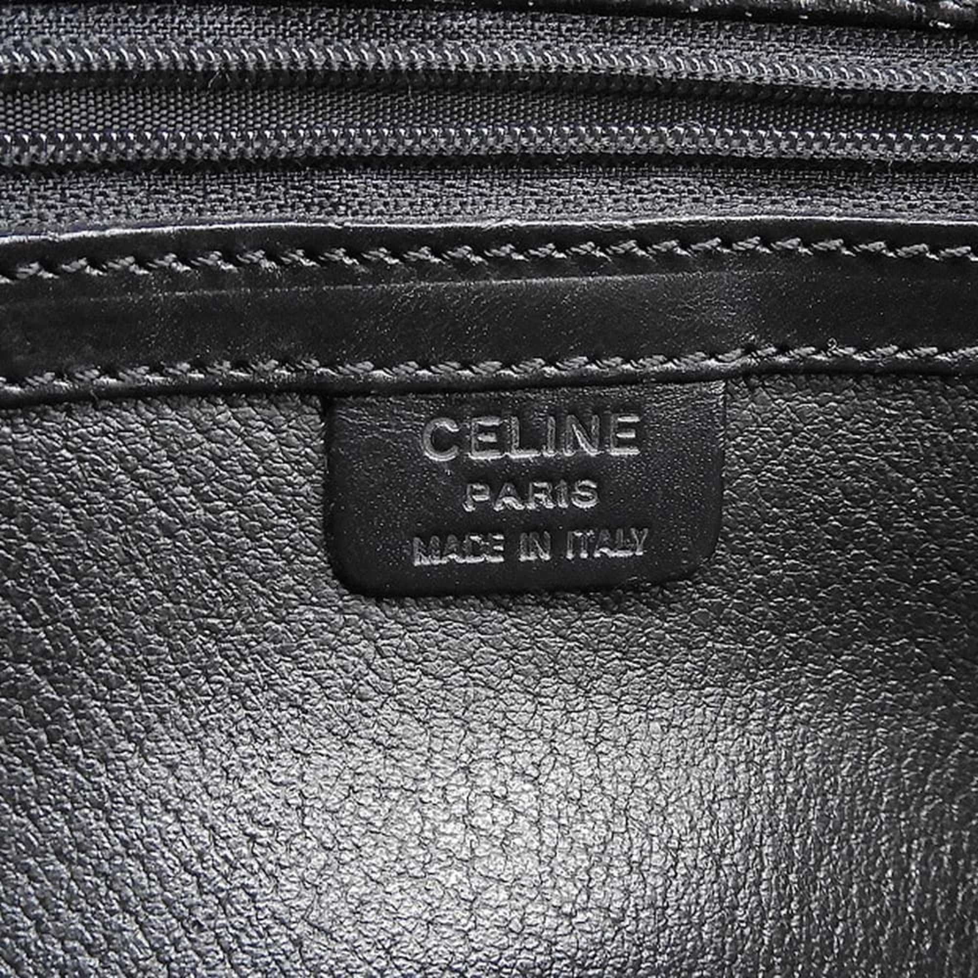 Celine Brown Pvc Shoulder Bag (Pre-Owned)