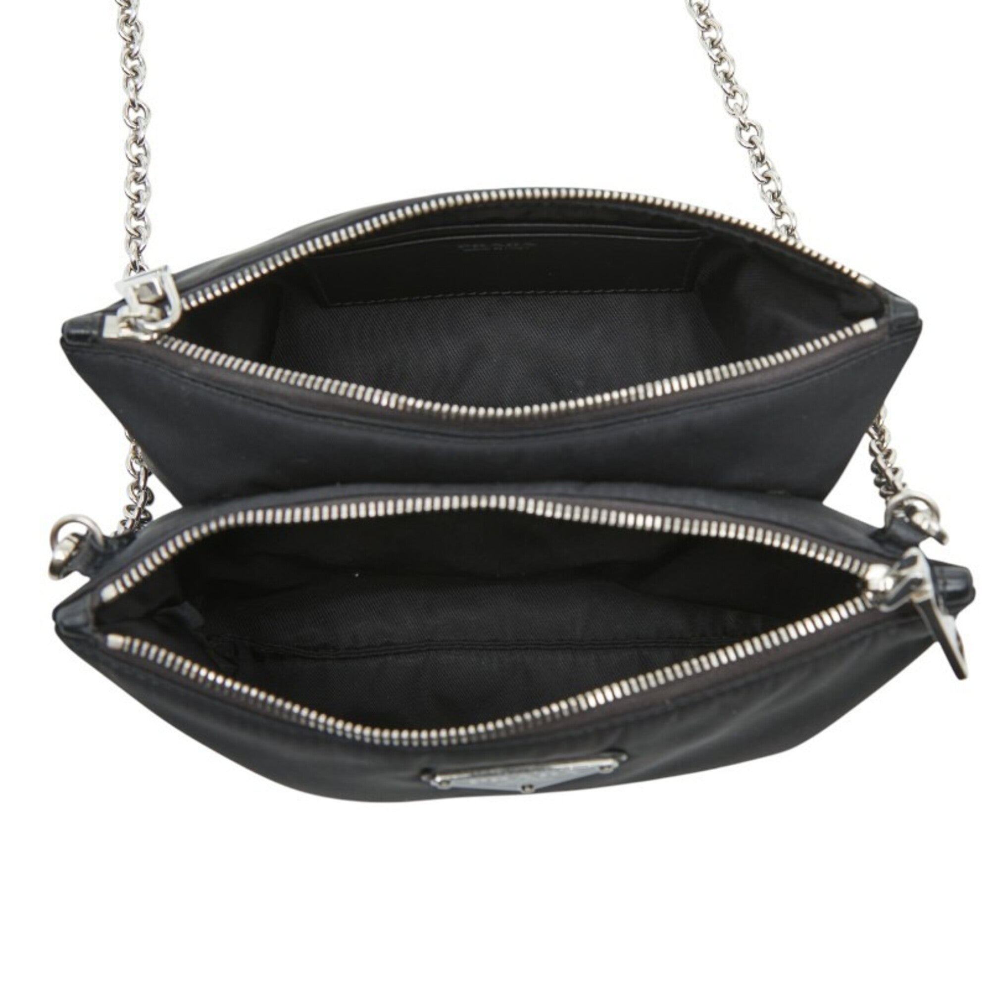 Prada Black Nylon Shoulder Bag (Pre-Owned)