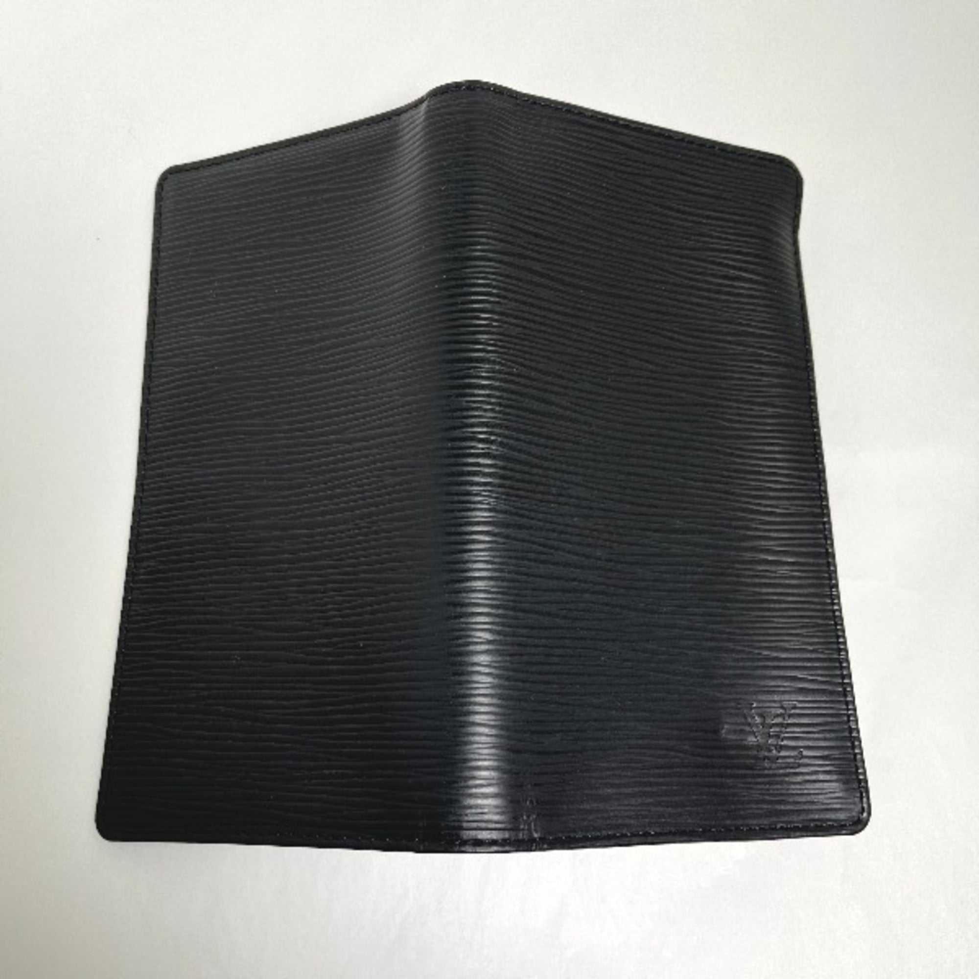 Louis Vuitton Epi Noir Epi Leather Long Wallet (Bi-Fold) (Pre-Owned)